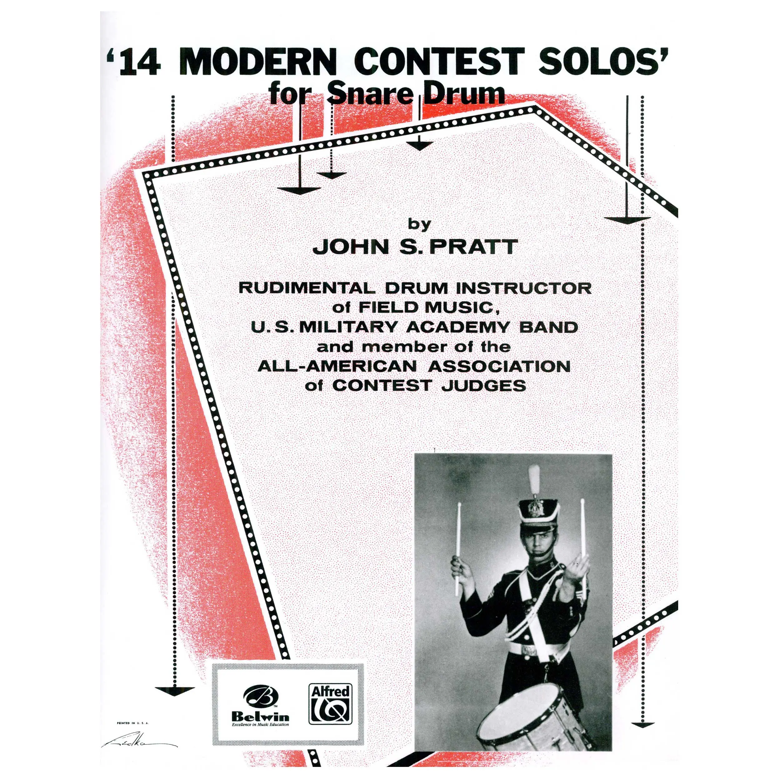 14 Modern Contest Solos For Snare Drum - John S. Pratt