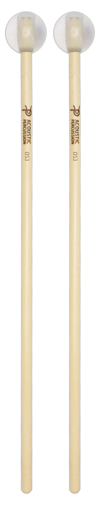 Acoustic Percussion Orchestral Series Glockenspiel Mallets OS3 - Lexan