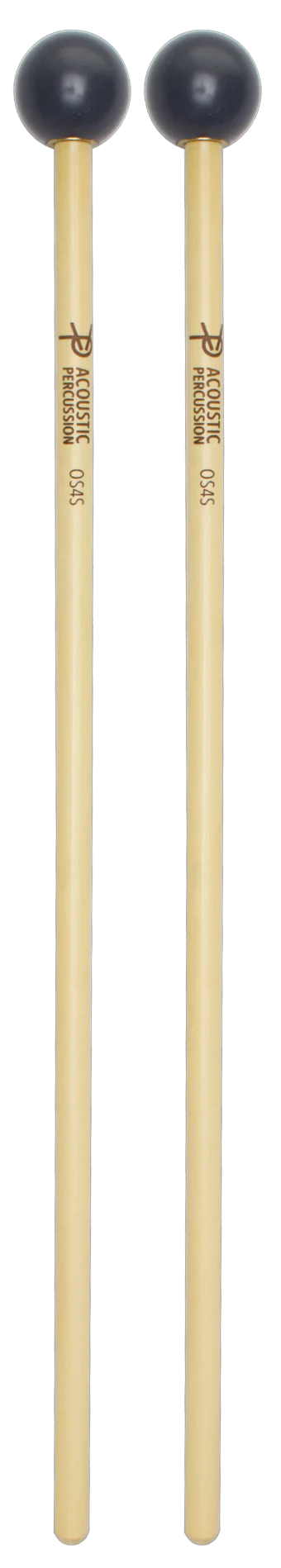 Acoustic Percussion Orchestral S Series Xylophone Mallets OS4S - PVC on Brass