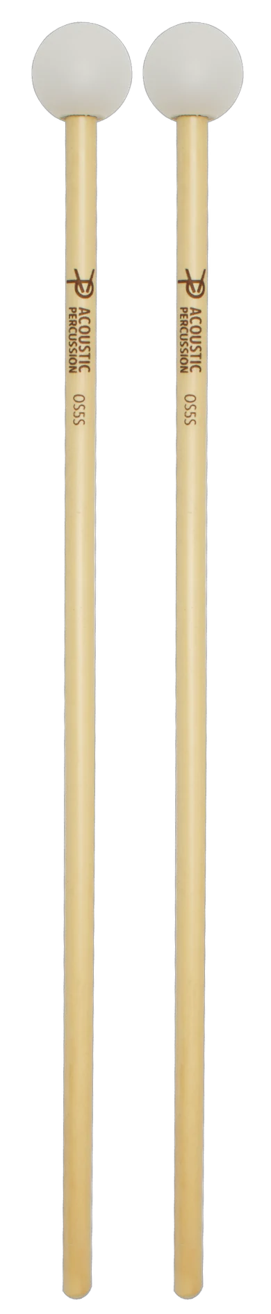 Acoustic Percussion Orchestral S Series Xylophone Mallets OS5S - Poly on Brass