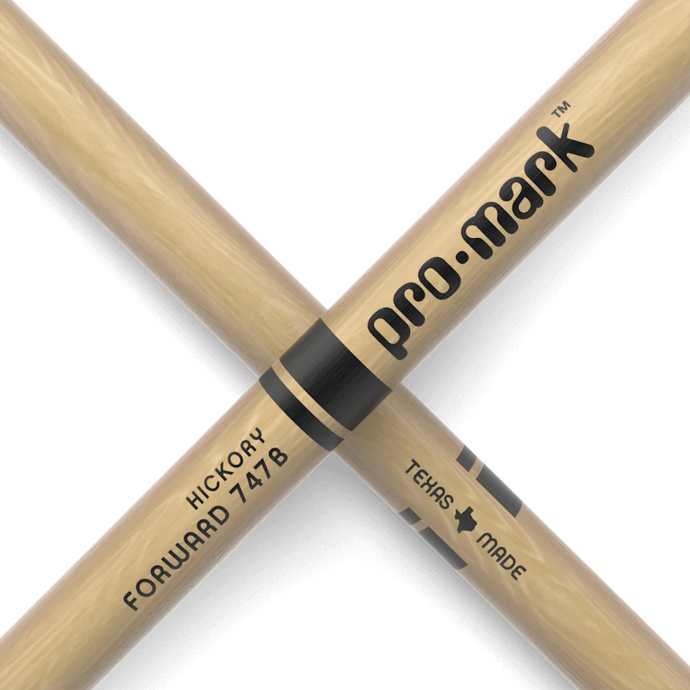 ProMark 747B Super Rock Drum Sticks - nylon - Image 4
