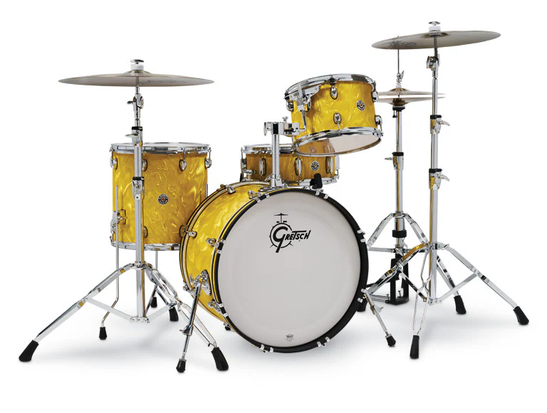 Gretsch Catalina Club 20-12-14+14in - Yellow Satin Flame