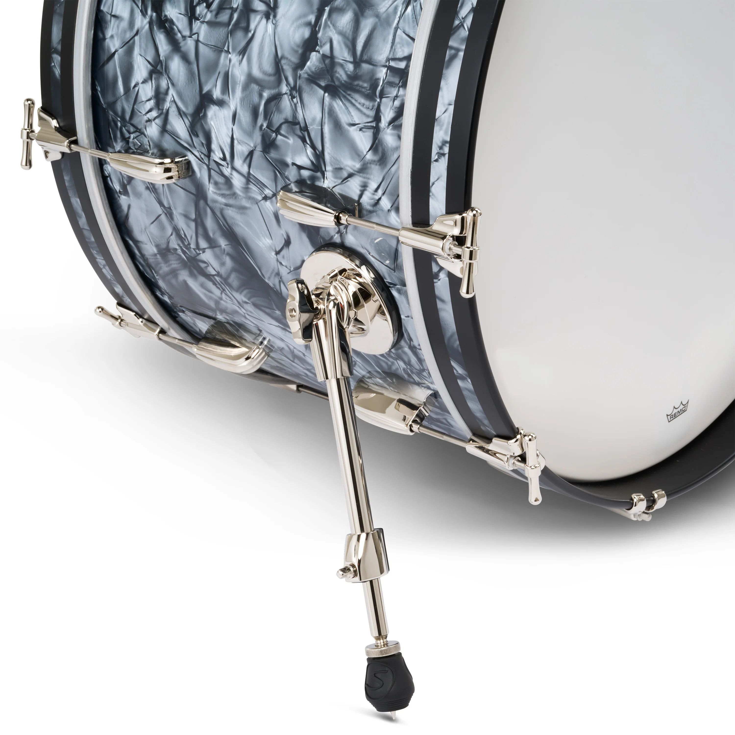 Slingerland Radio King 9x13 16x16 16x18 14x24 Black Diamond Pearl Drum Kit - Image 5