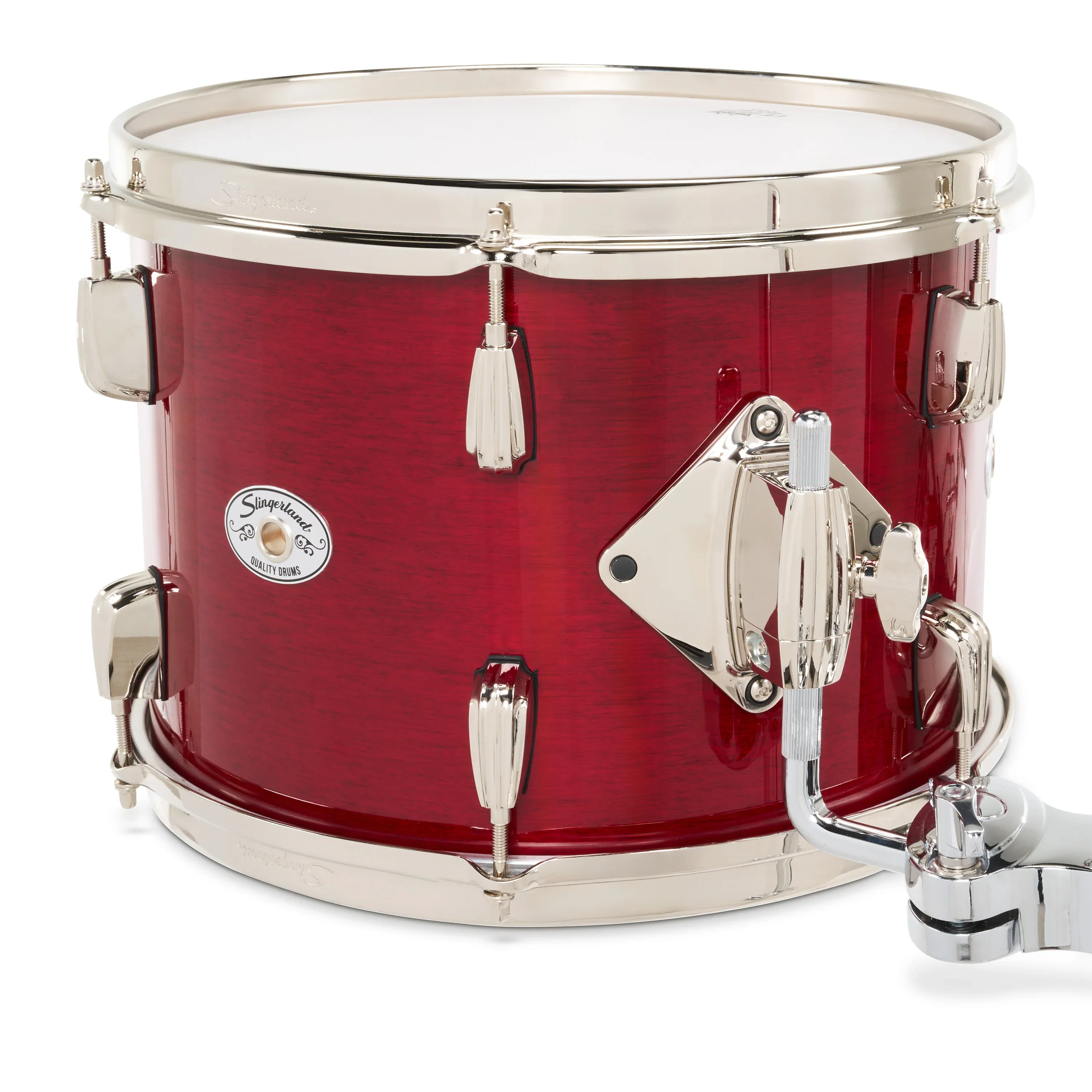 Slingerland Studio King Drum Kit 18-12-14in - Royal Crimson Red Lacquer - Image 4