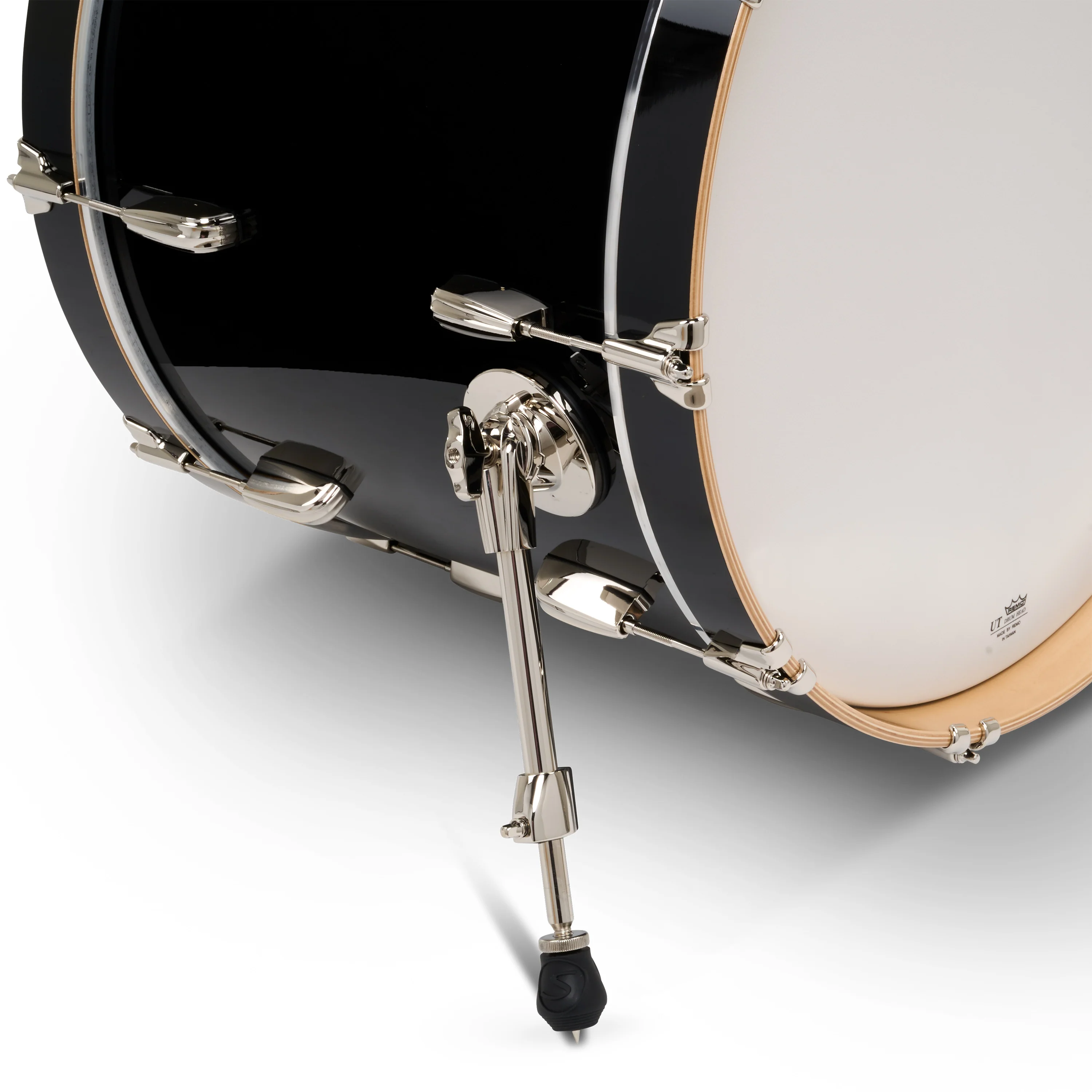 Slingerland Studio King 7x10 8x12 16x16 16x22 Del Norte Black drum kit - Image 4