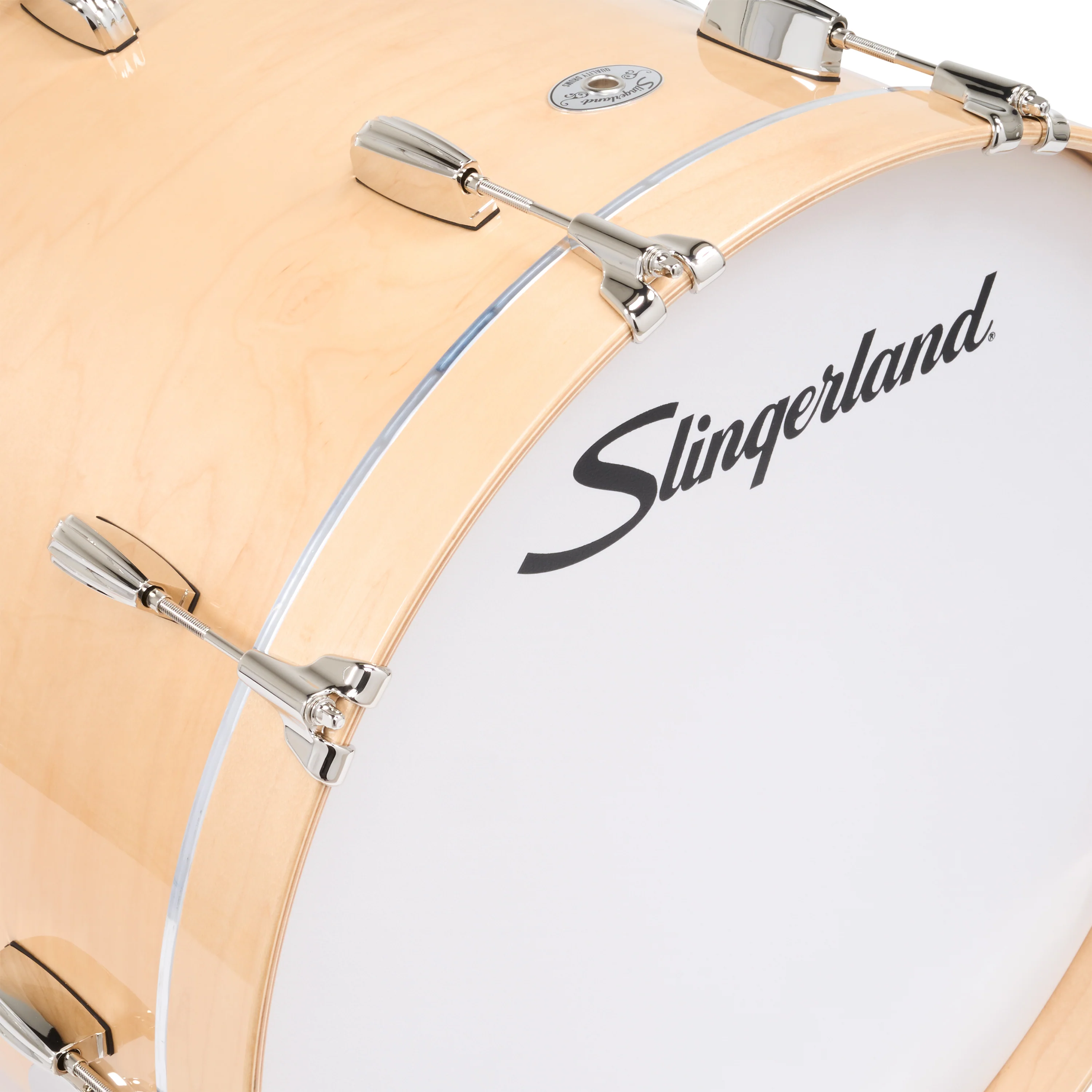 Slingerland Studio King 8x12 14x14,14x18 Ventura Sand drum kit - Image 8