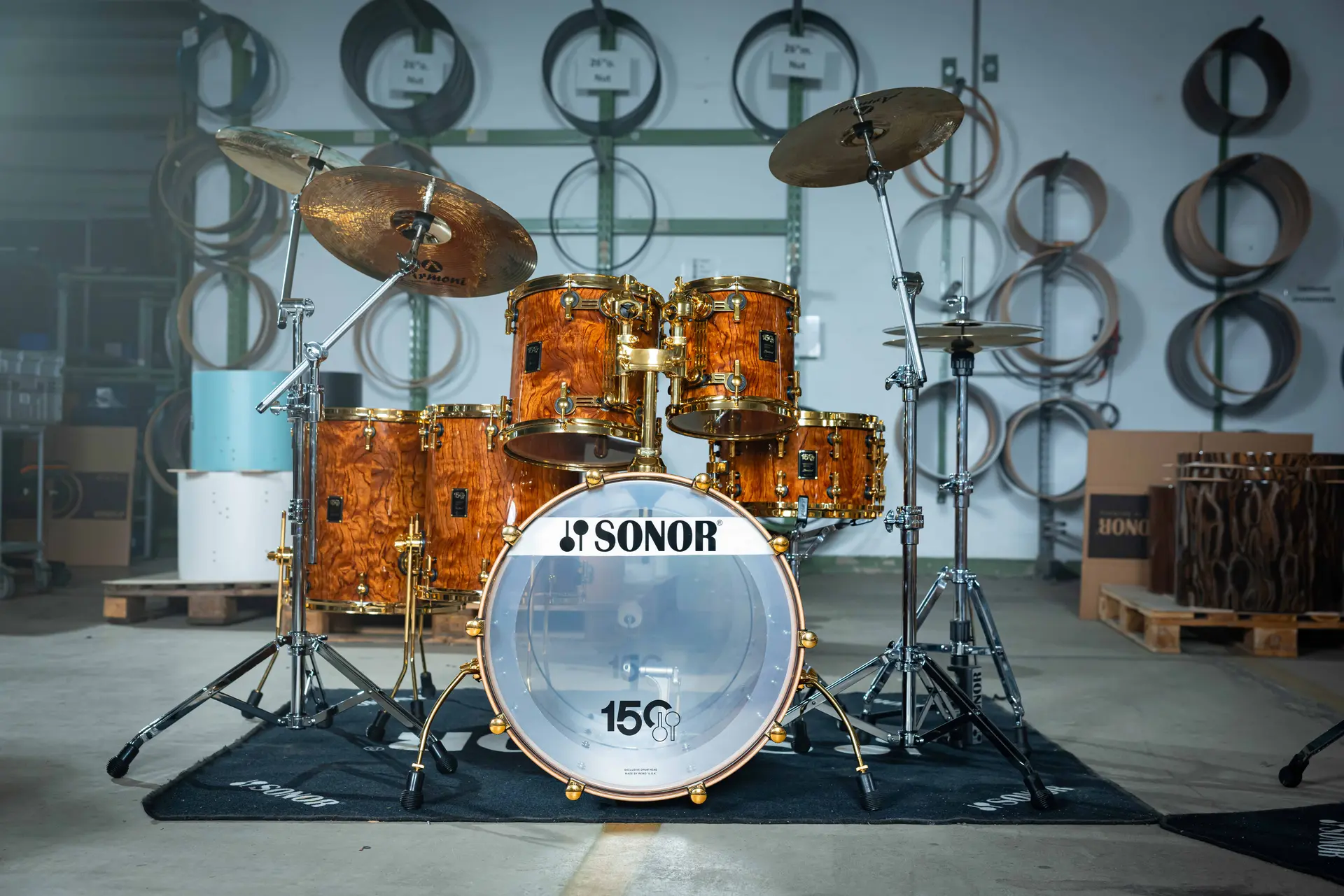 Sonor Signature 150th Anniversary Drum Kit 22-10-12-14-16+14in - Image 2