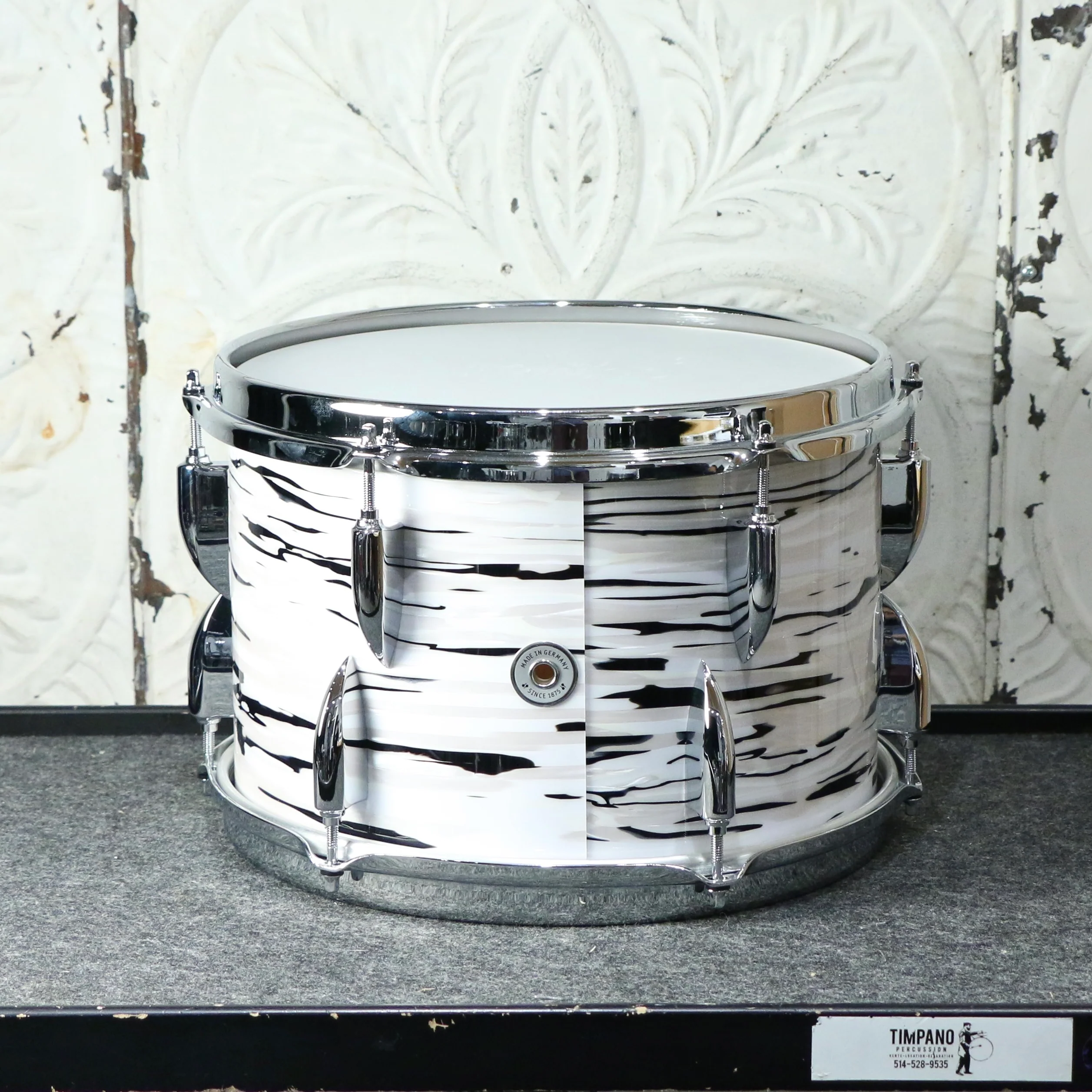 Sonor Vintage Limited Edition Drum Kit 22-10-12-16in - White Oyster - Image 6