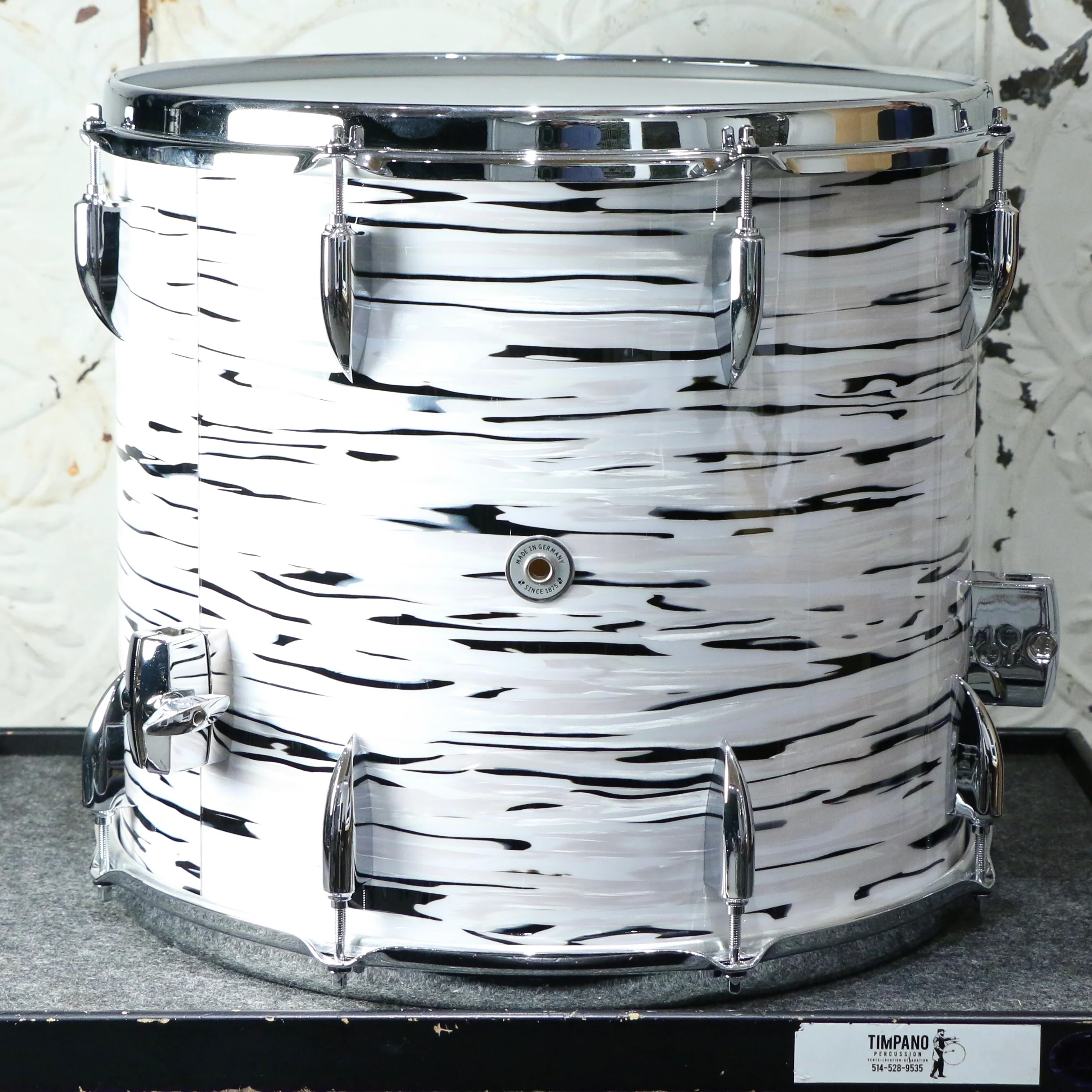 Sonor Vintage Limited Edition Drum Kit 22-10-12-16in - White Oyster - Image 8