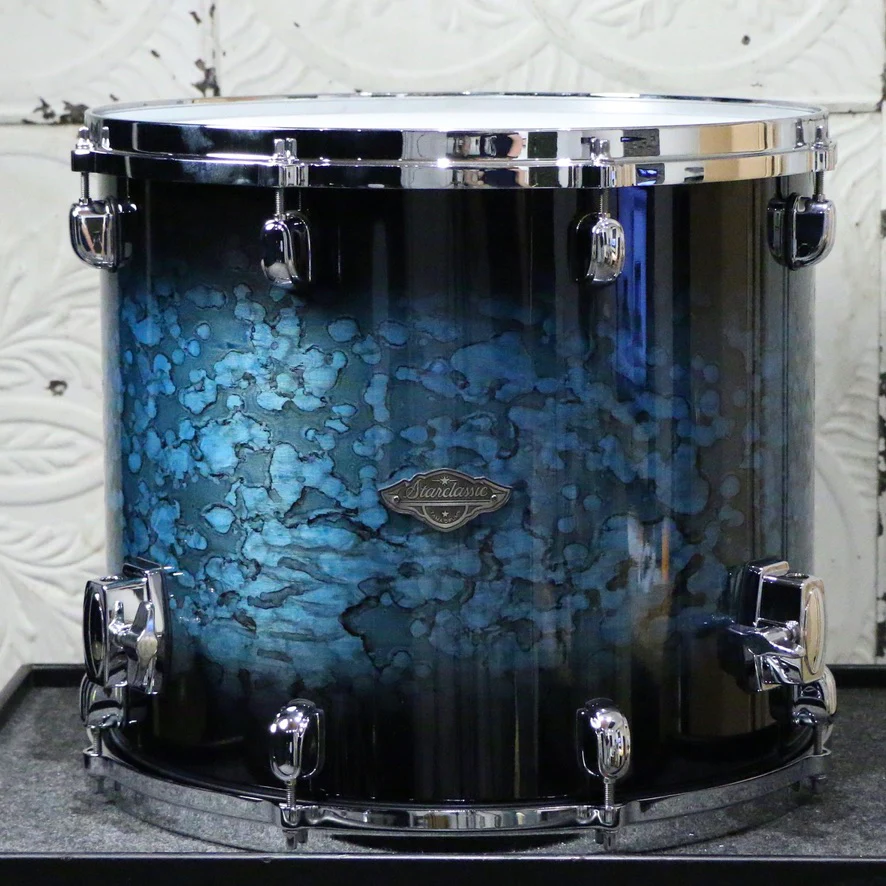 Tama Starclassic Performer Drum Kit 22-10-12-16in - Molten Steel Blue - Image 7
