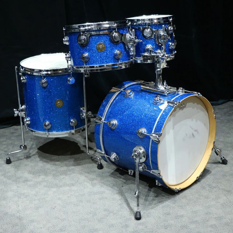 Used DW Jazz Drum Kit 18-10-12-14in - Image 2