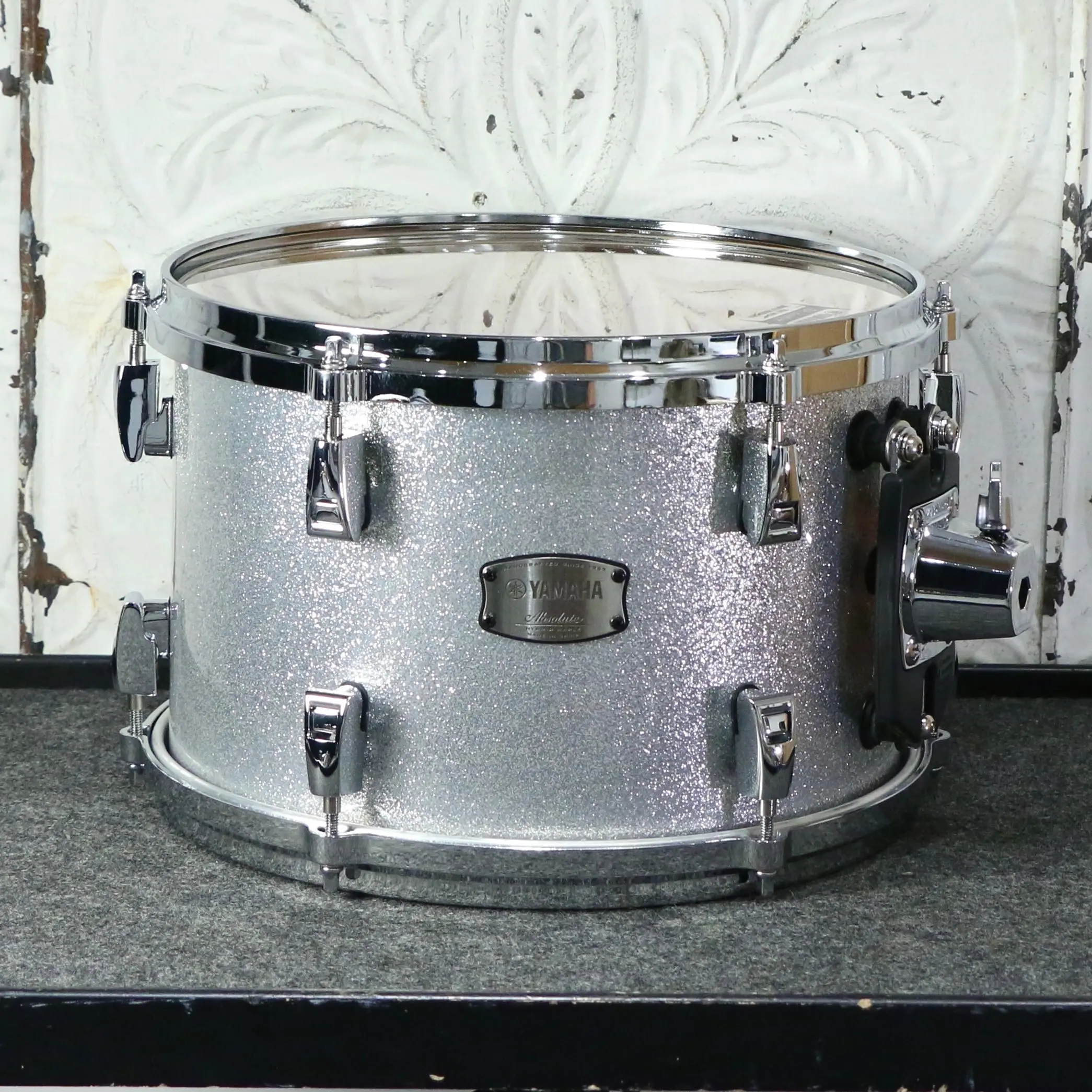 Yamaha Absolute Maple Hybrid Drum Kit 18-10-12-14in - Silver Spa - Image 3