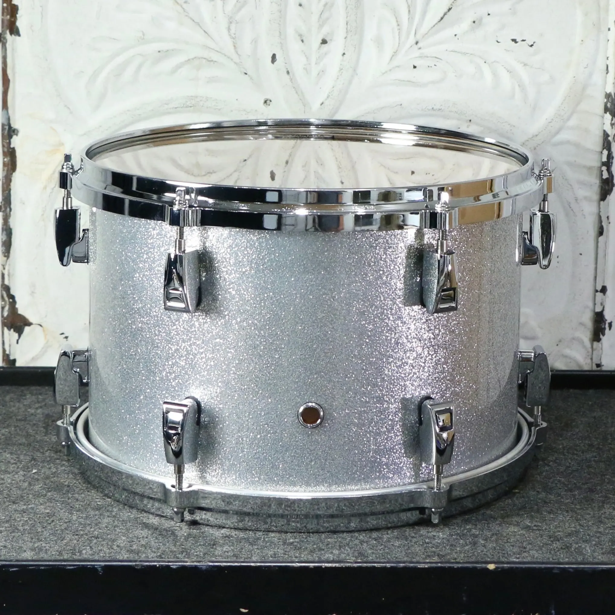 Yamaha Absolute Maple Hybrid Drum Kit 18-10-12-14in - Silver Spa - Image 4
