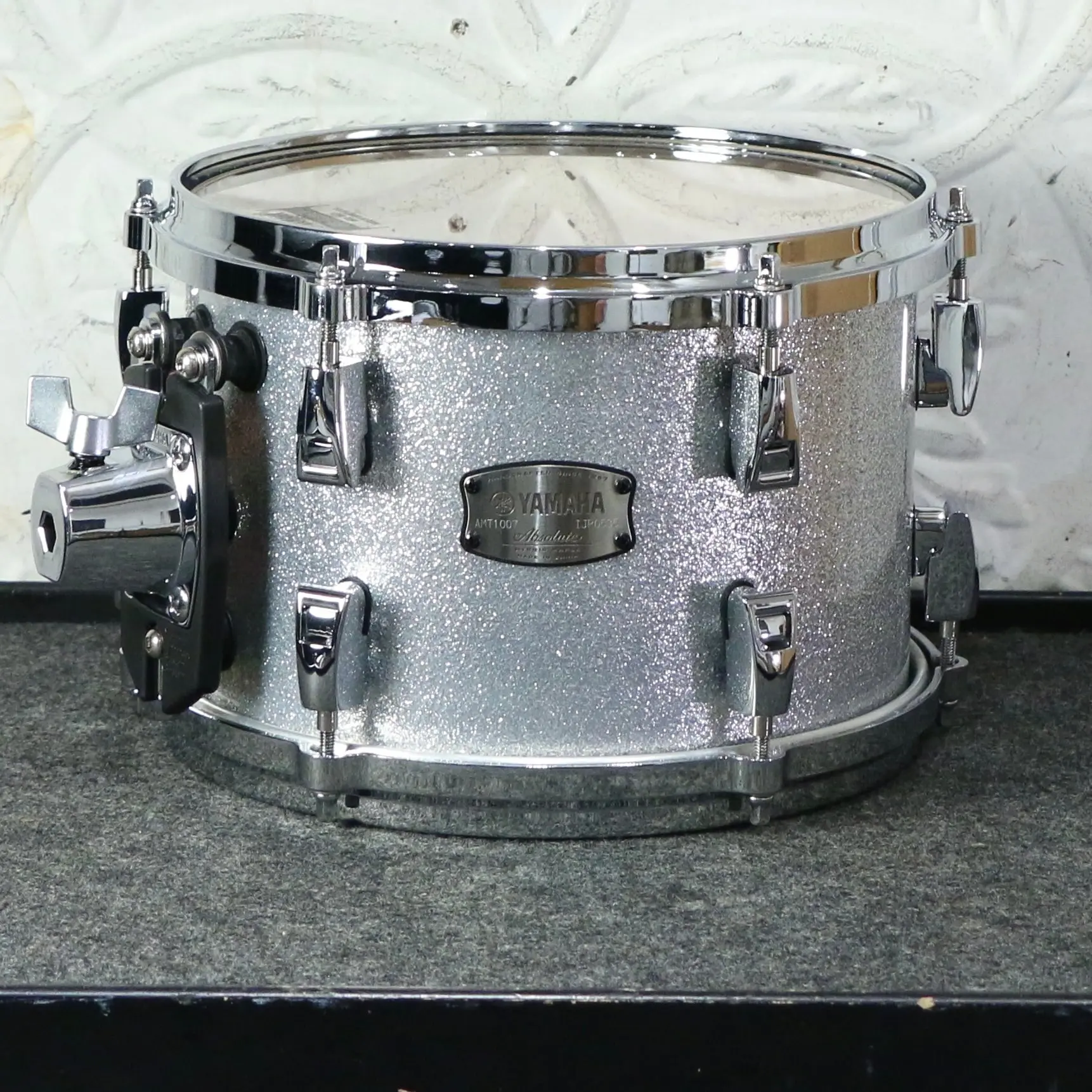 Yamaha Absolute Maple Hybrid Drum Kit 18-10-12-14in - Silver Spa - Image 5