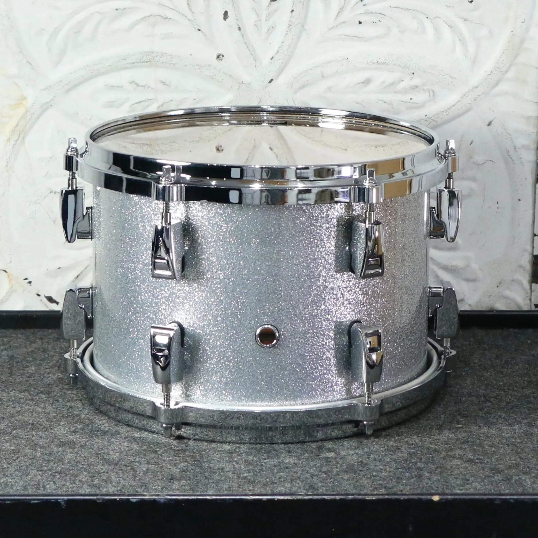 Yamaha Absolute Maple Hybrid Drum Kit 18-10-12-14in - Silver Spa - Image 6
