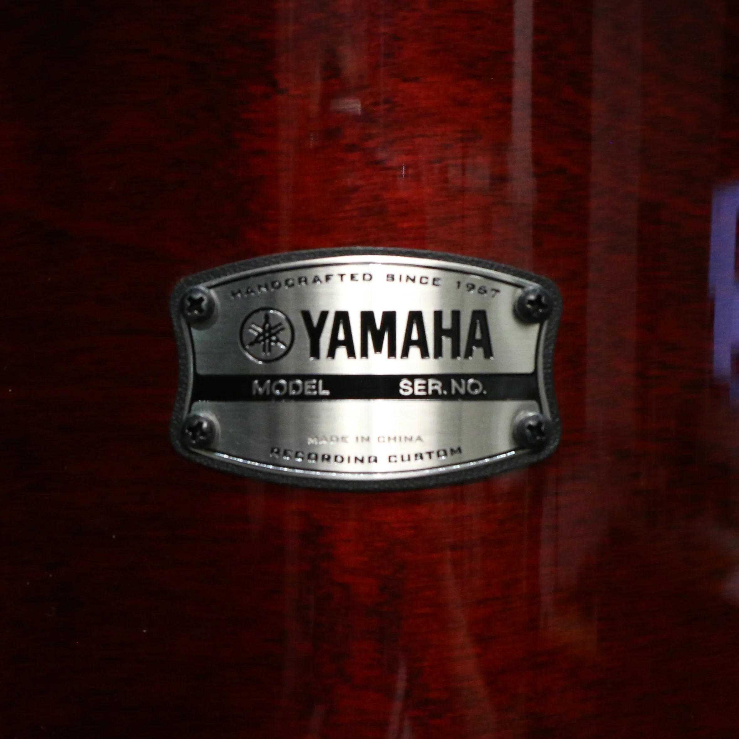 Yamaha Recording Custom Drum Kit 22X14-10-12-16in - Classic Walnut - Image 5