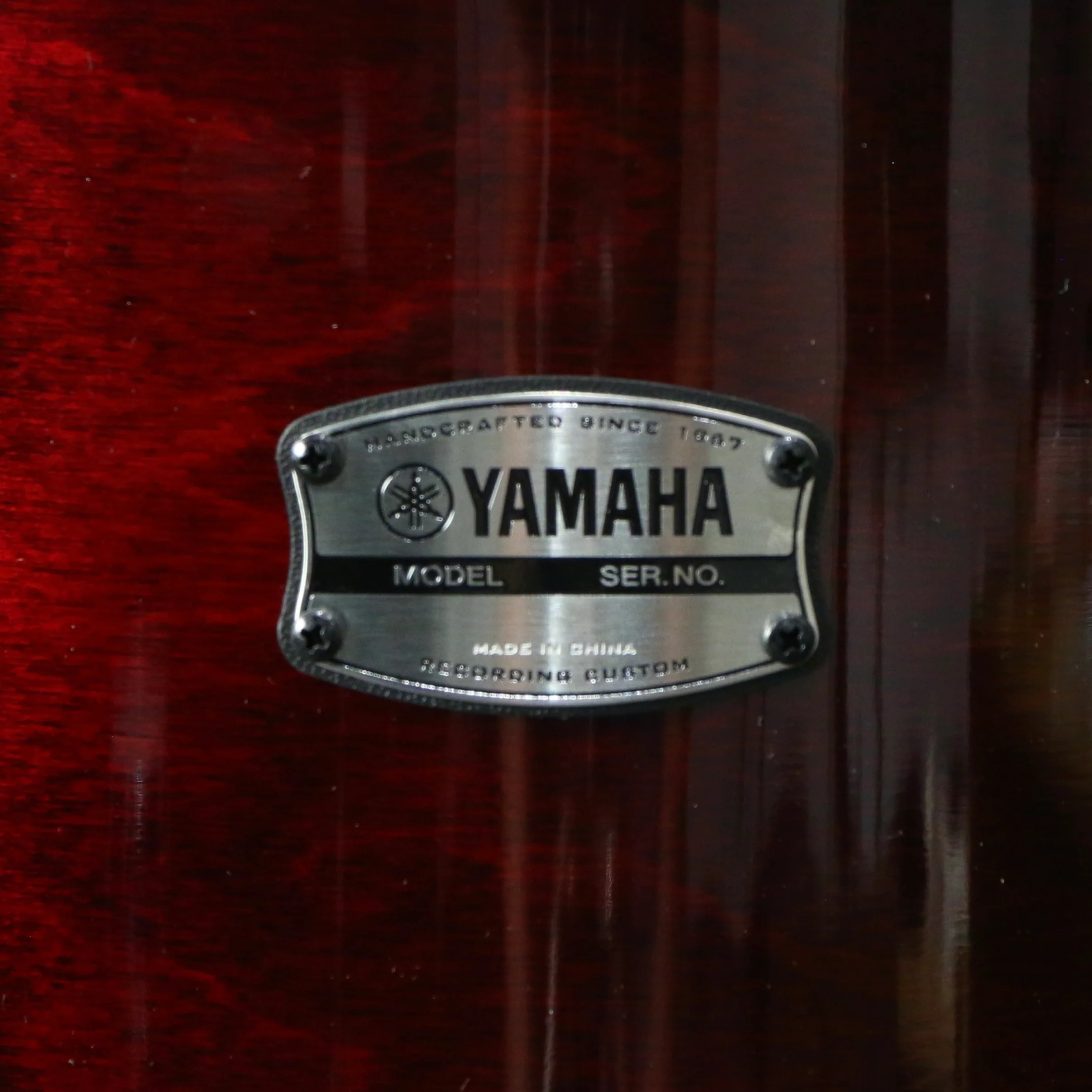 Batterie Yamaha Recording Custom 22-10-12-16po - Classic Walnut - Image 5