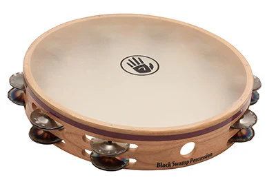 Black Swamp Leggiero 2-Row Tambourine Chromium&German Silver - Image 2