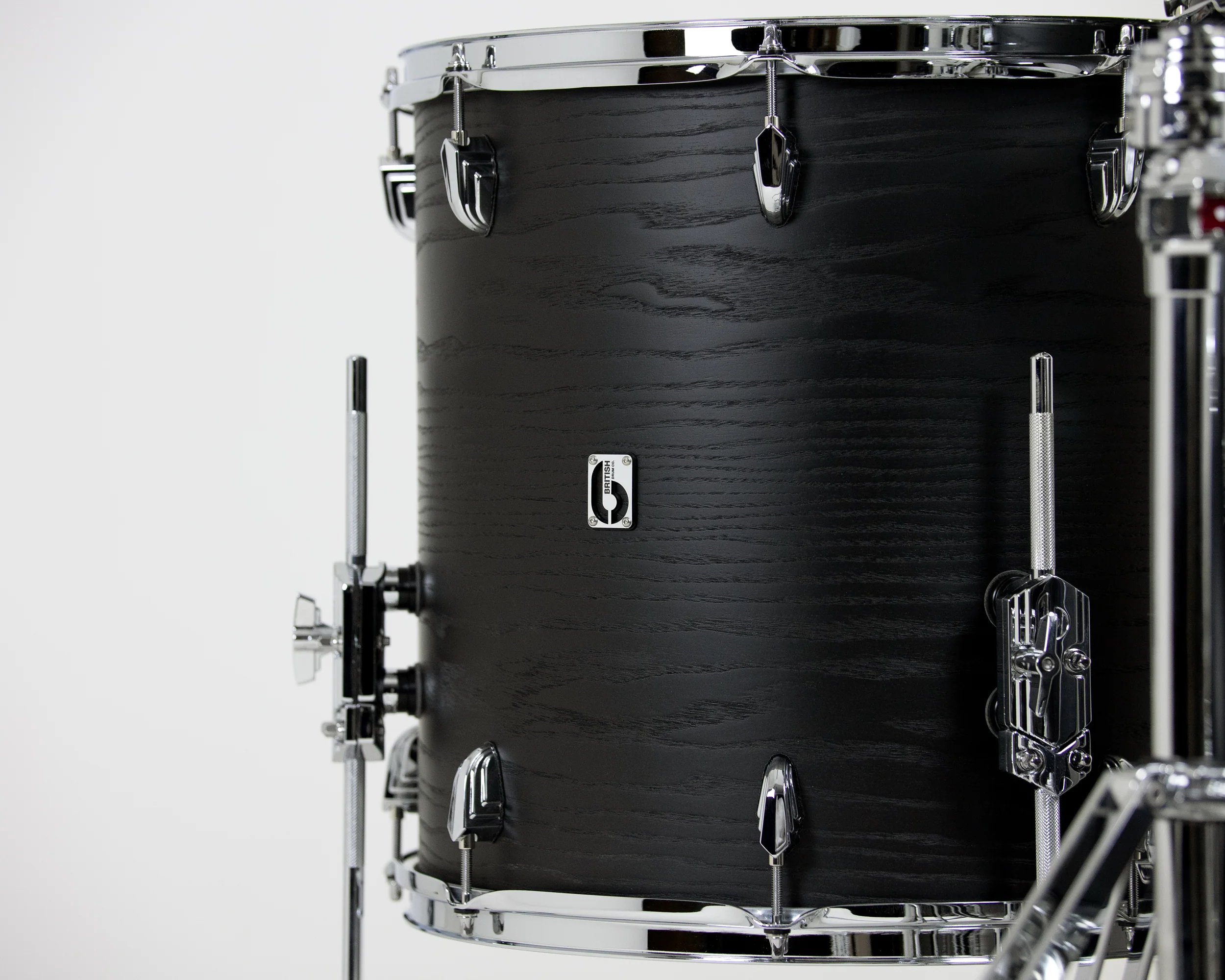 British Drum Co Raven Club 22-12-16po drum set - Image 5