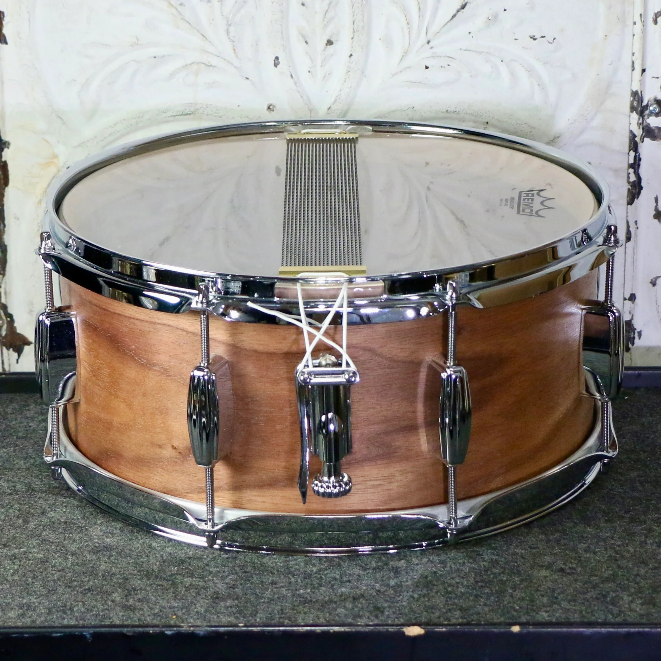 C&C 12th&Vine Walnut Snare Drum 14X6.5in - Satin - Image 3