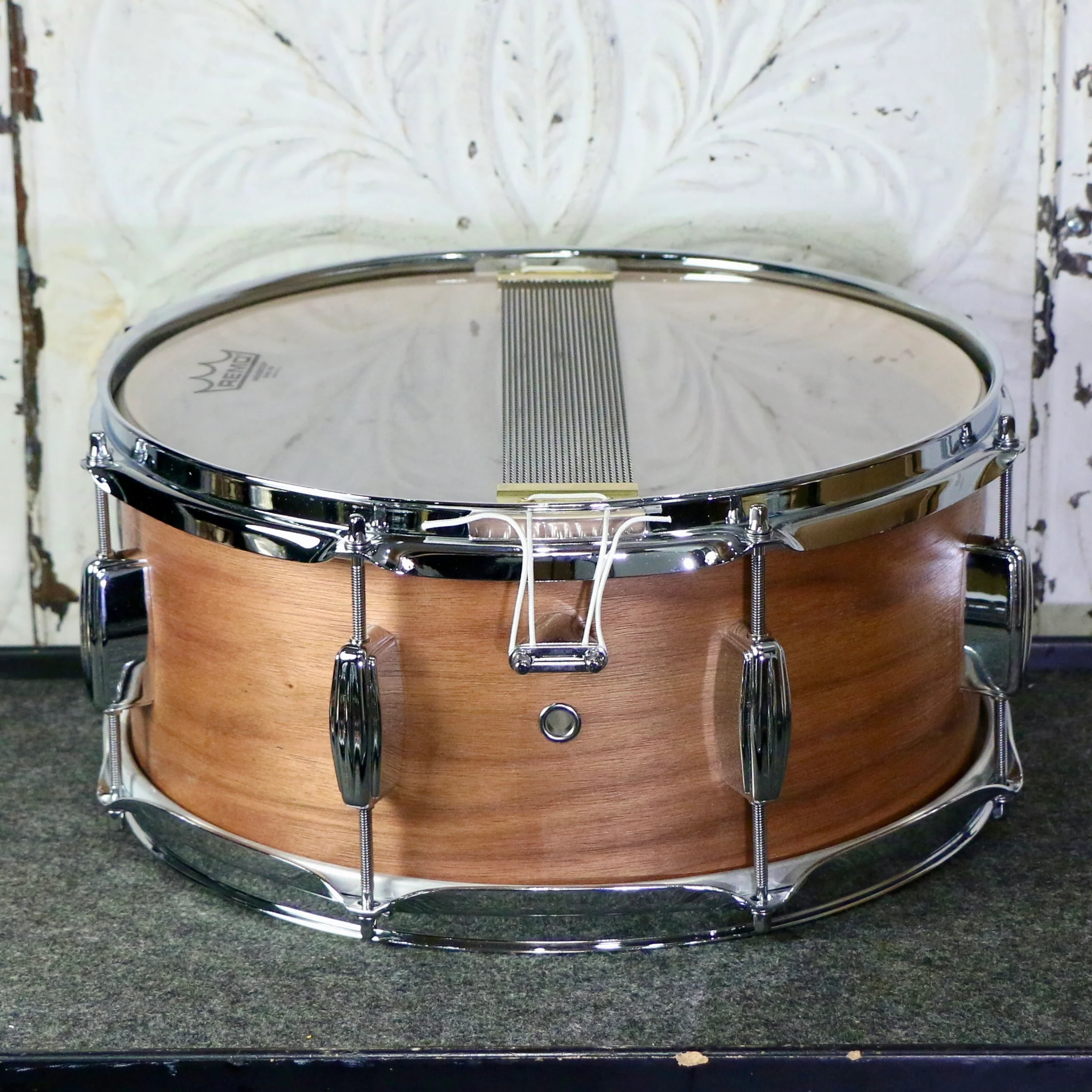 C&C 12th&Vine Walnut Snare Drum 14X6.5in - Satin - Image 4