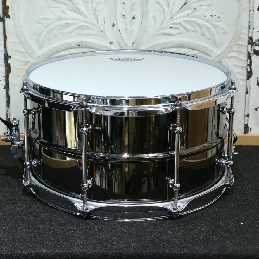 Used Evolution Nicko Brass Snare Drum 13X7in - Image 3