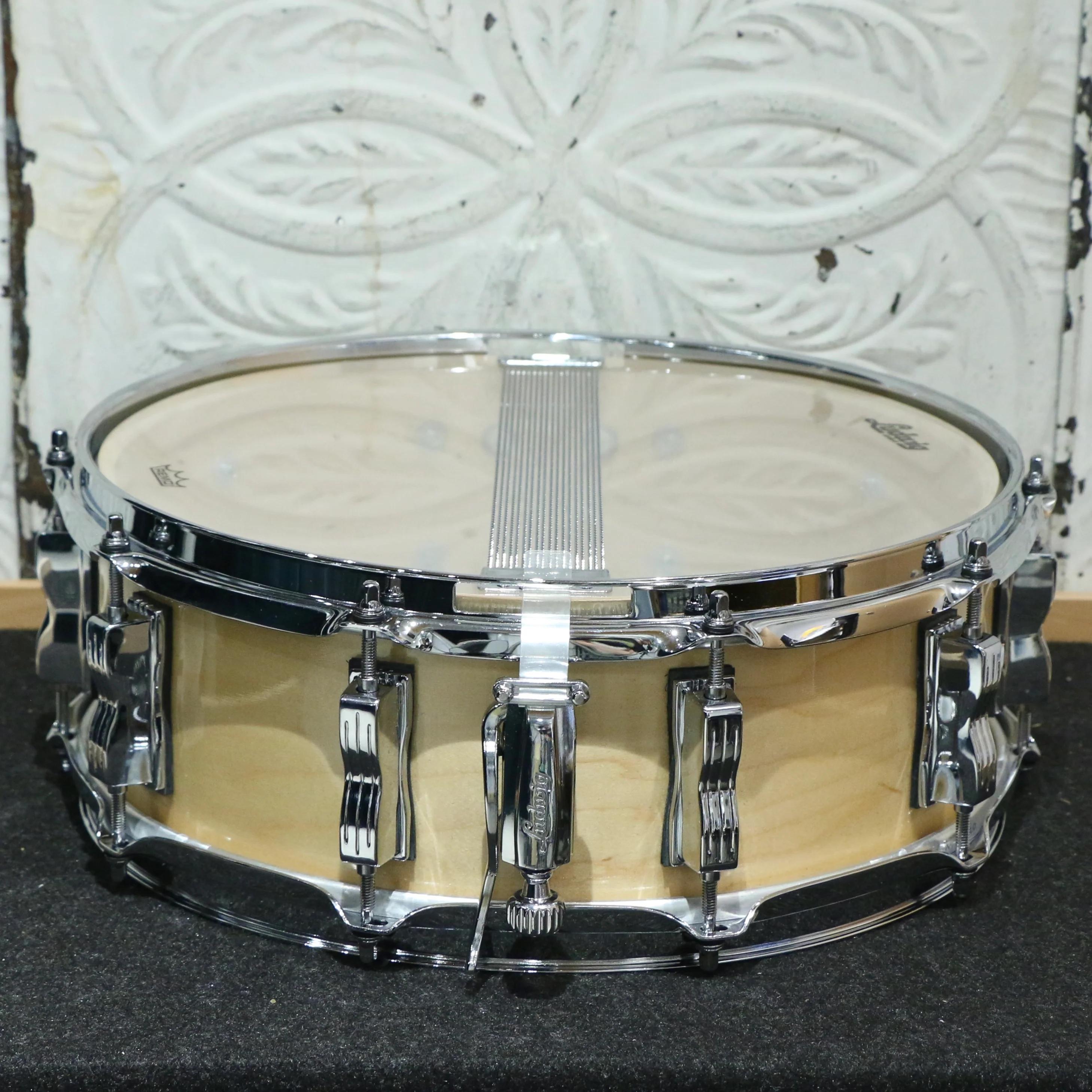 Used Ludwig Classic Maple Snare Drum 14X5in - Gloss - Image 2