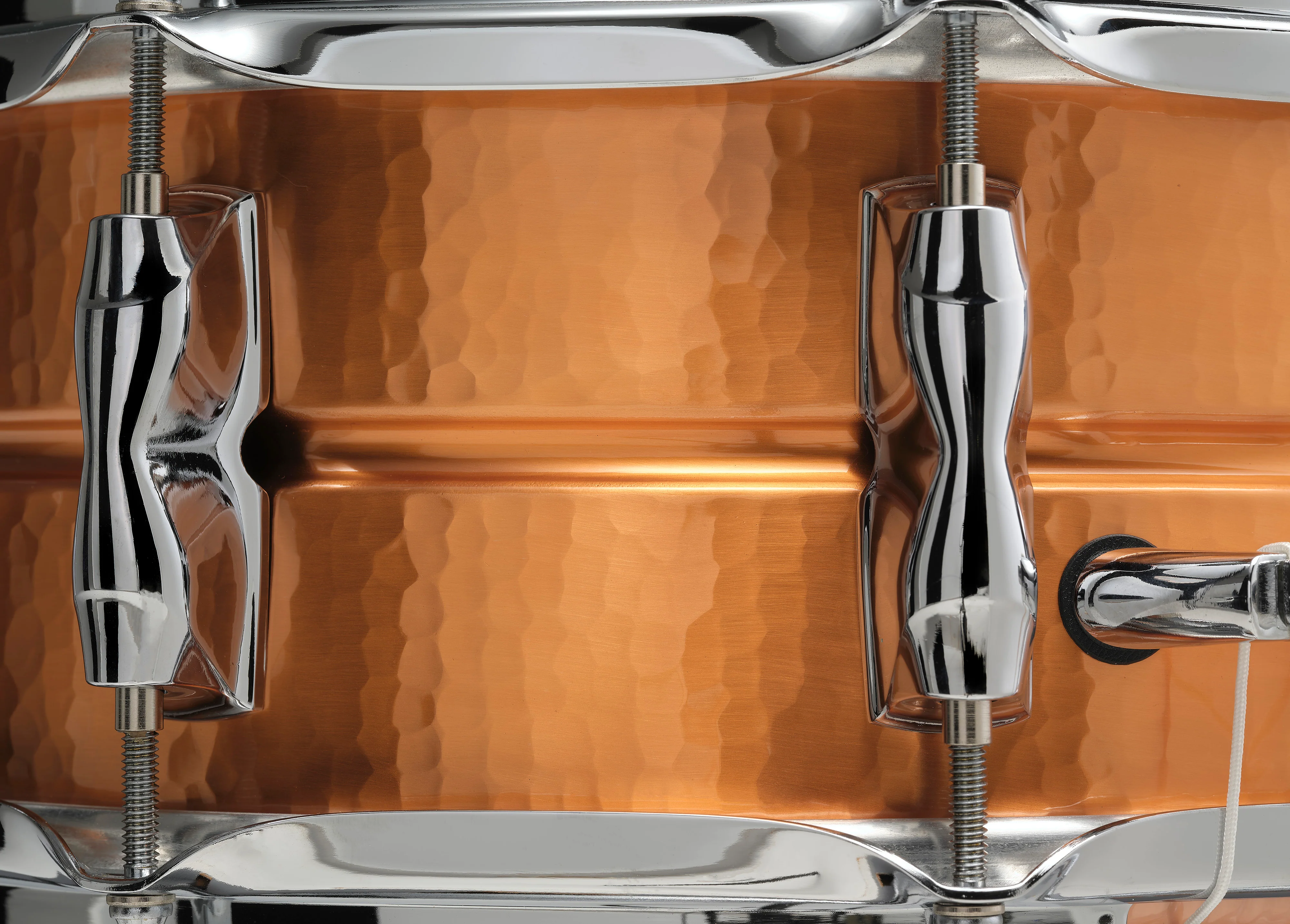Yamaha Roy Haynes Limited Centennial Hammered Copper Snare Drum - Image 5