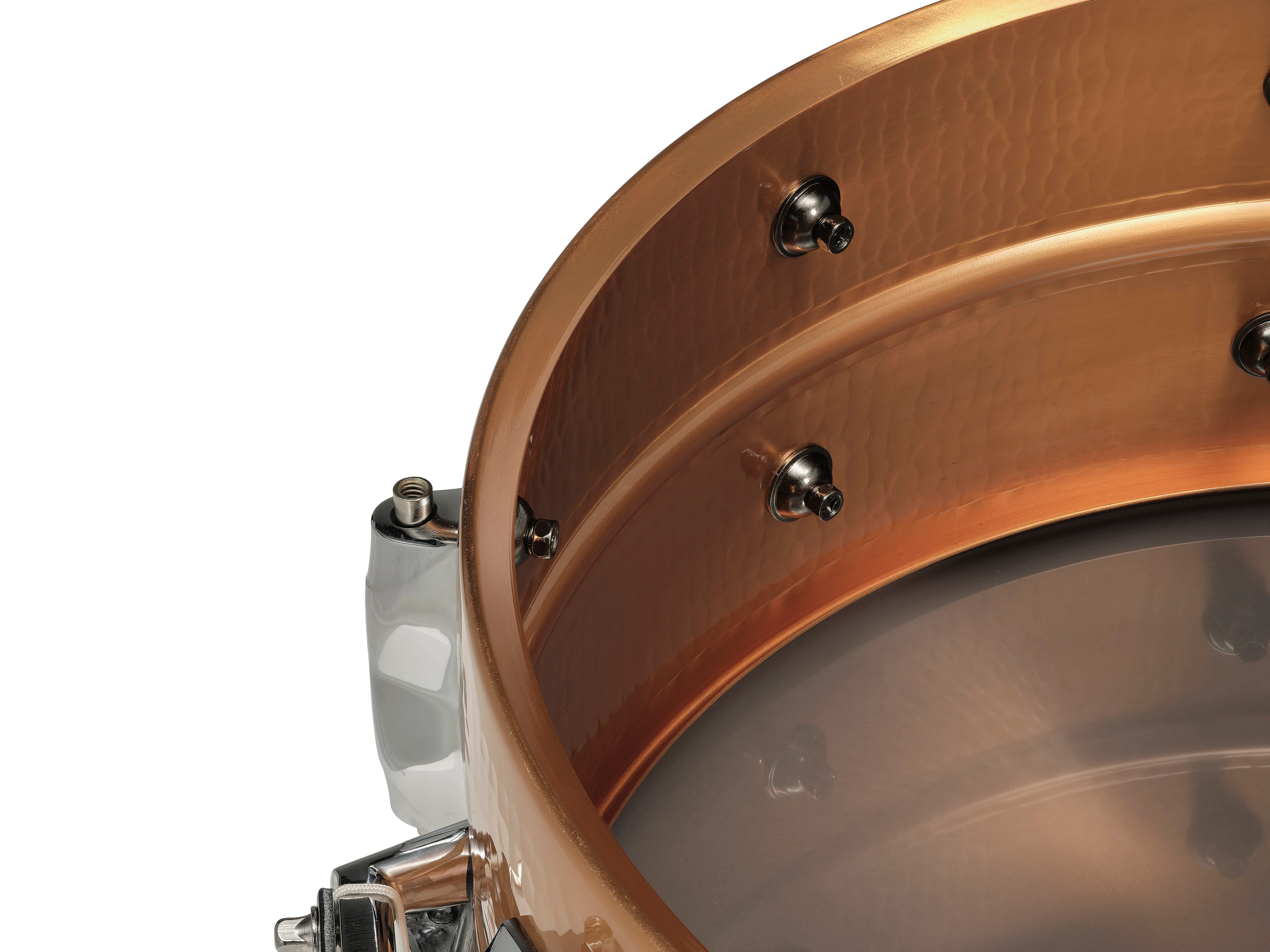 Yamaha Roy Haynes Limited Centennial Hammered Copper Snare Drum - Image 9