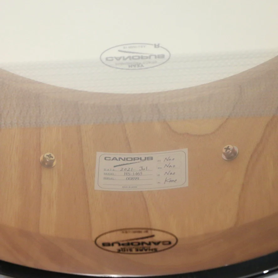 Canopus Zelkova Snare Drum 14X6.5in - Image 4