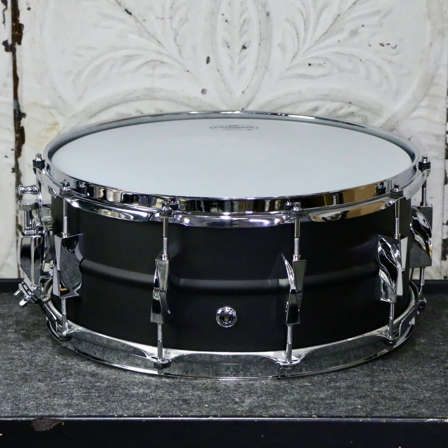 Canopus AA Jet Black Aluminium Alloy Snare Drum 14X6in - Image 2
