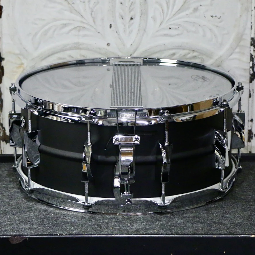 Canopus AA Jet Black Aluminium Alloy Snare Drum 14X6in - Image 3