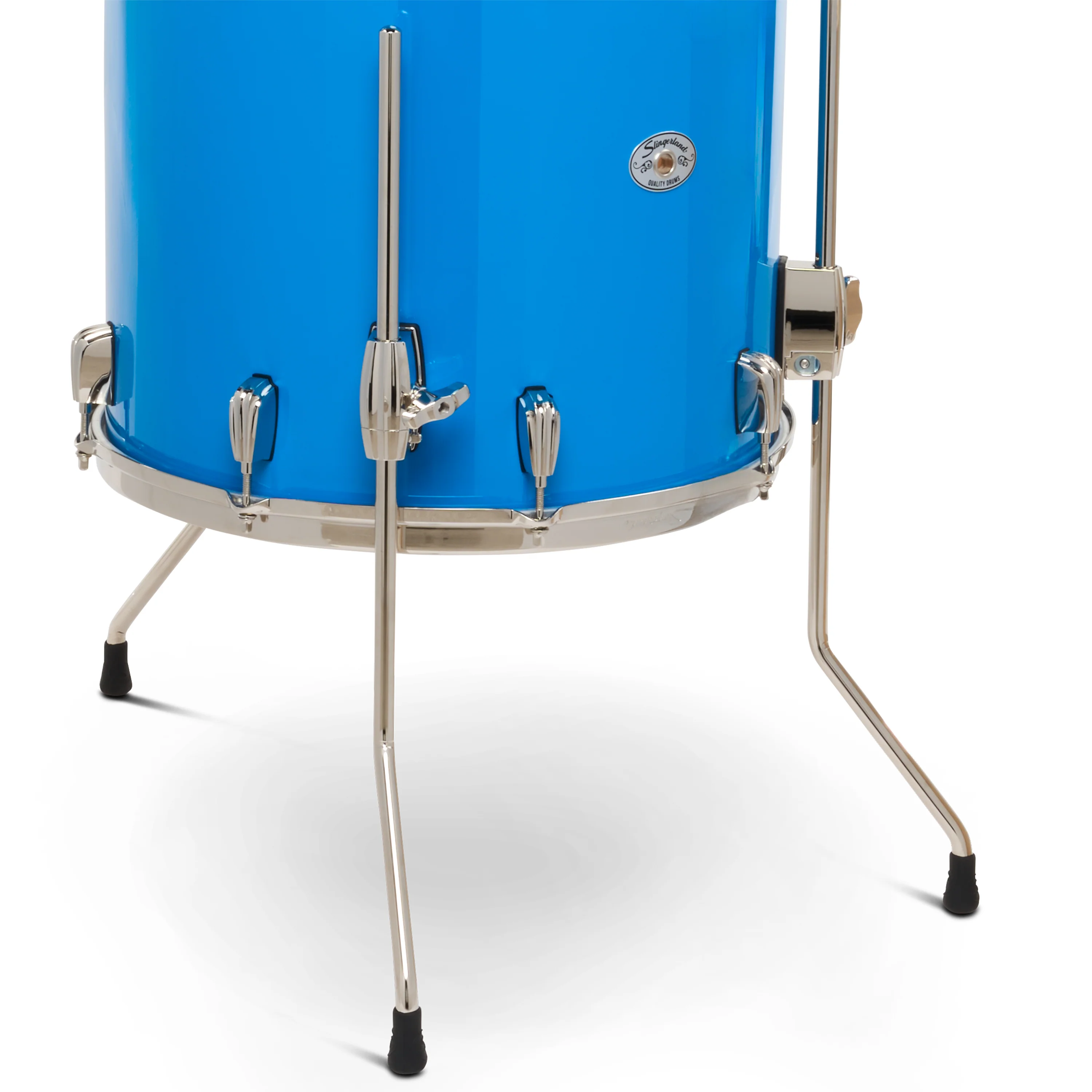 Slingerland Studio King 8x12 14x14 14x20 Lunar Blue drum kit - Image 6