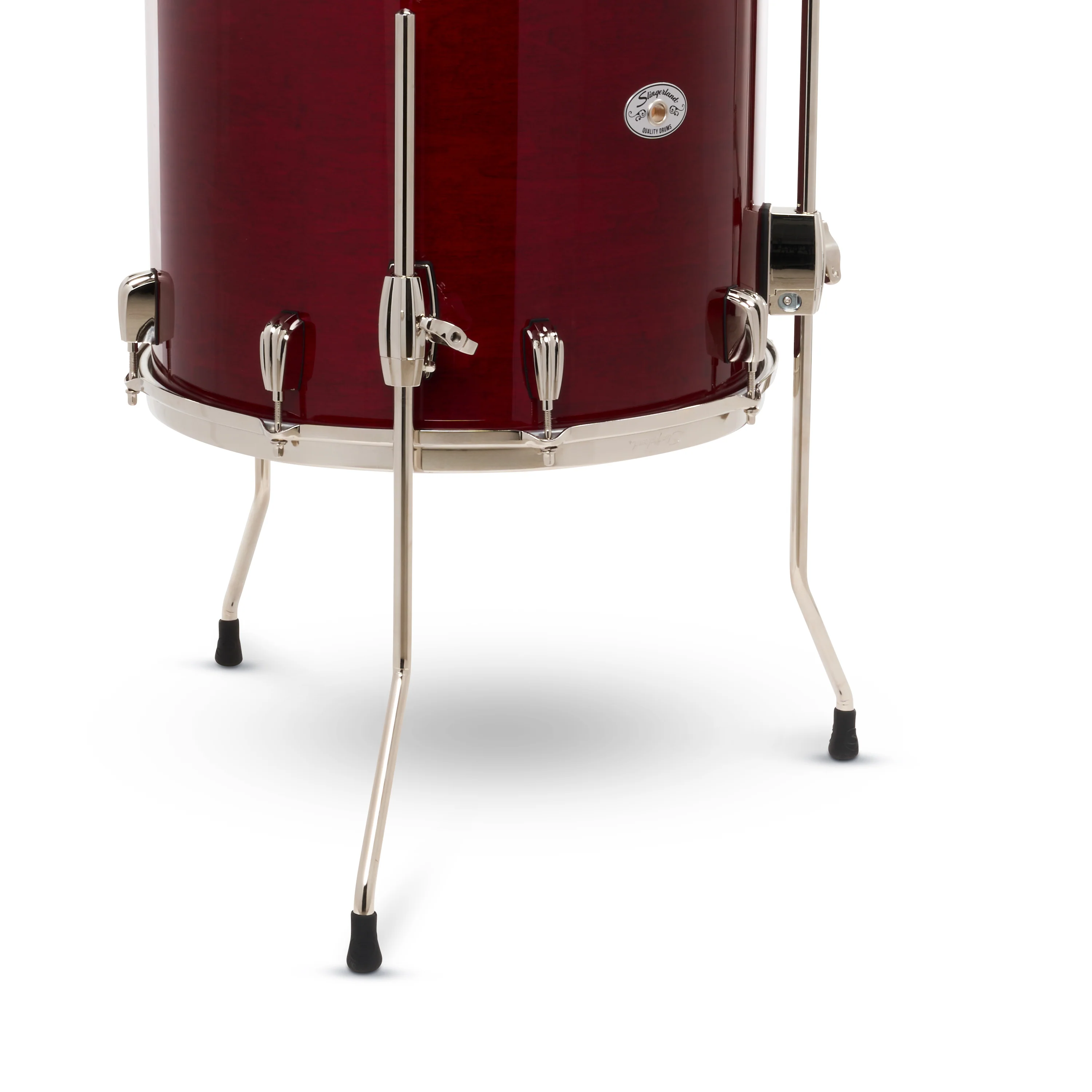 Slingerland Studio King Drum Kit 22-13-16in - Royal Crimson Lacquer - Image 6