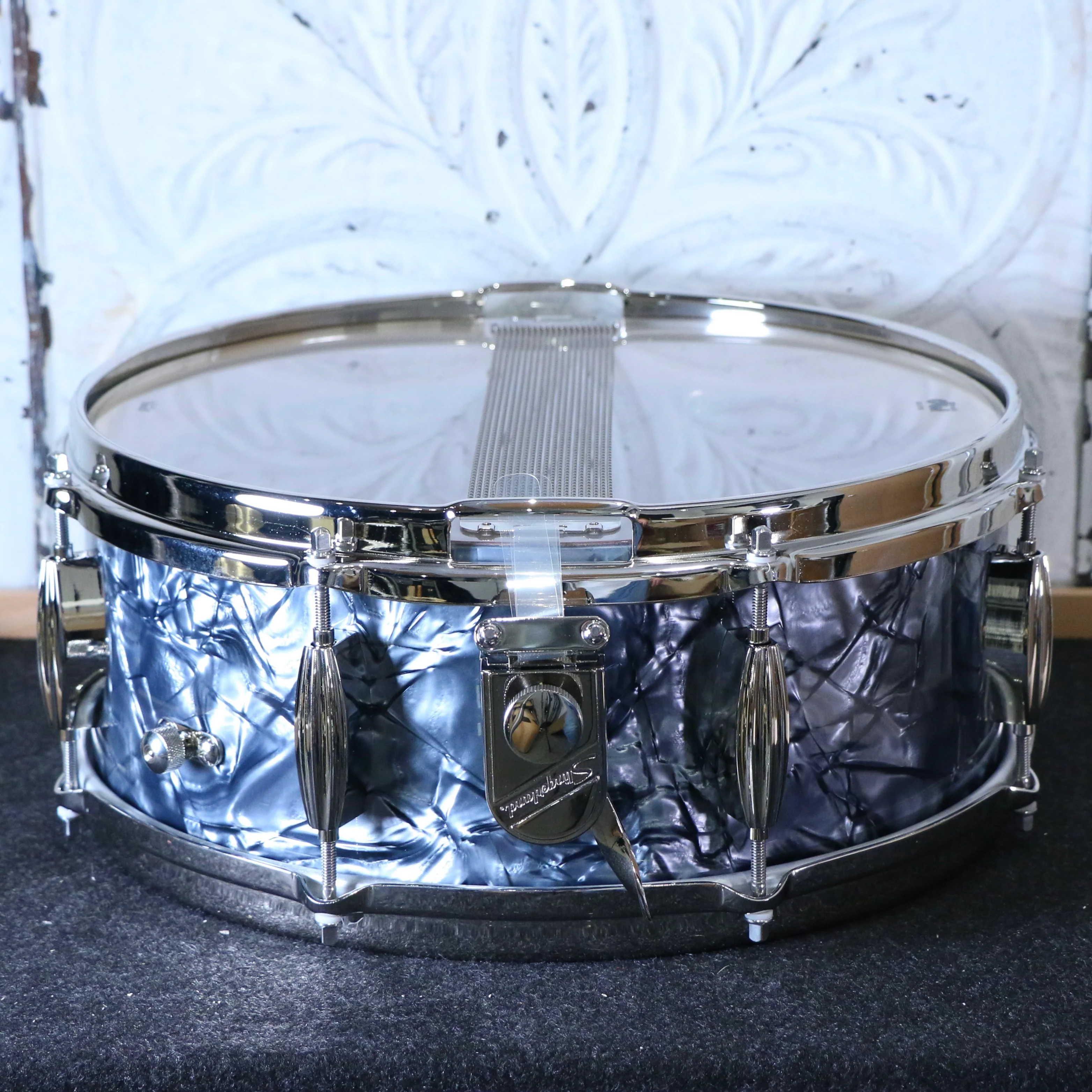 Slingerland Radio King Artist Snare Drum 14X5.5in - Black Diamond Pearl - Image 2