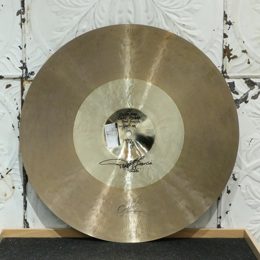 Cymbal Craftsman Dark Modern Dual Crash 20in w/patina (1972g) - Image 2