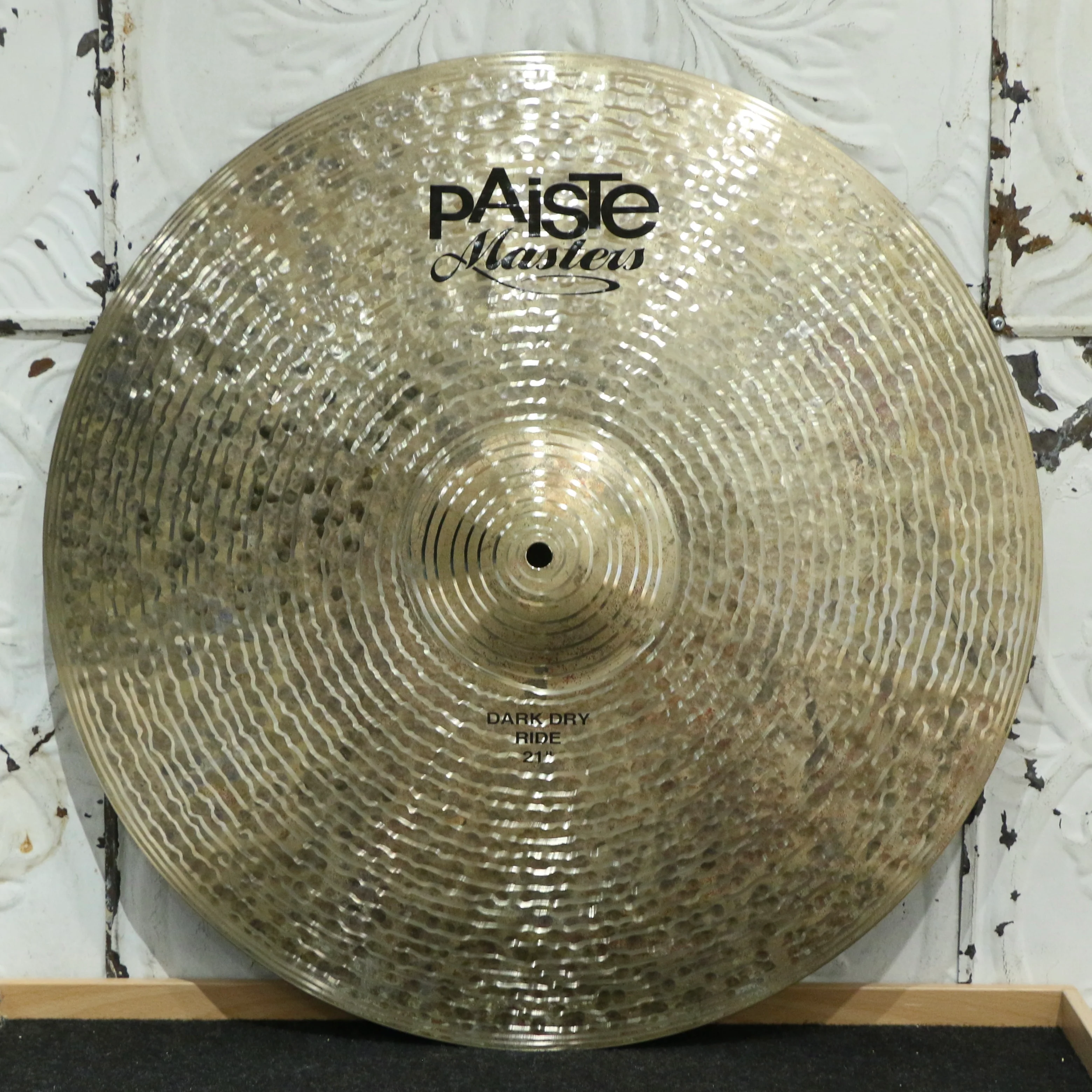 Paiste Masters Dark Dry Ride Cymbal 21in (2640g)