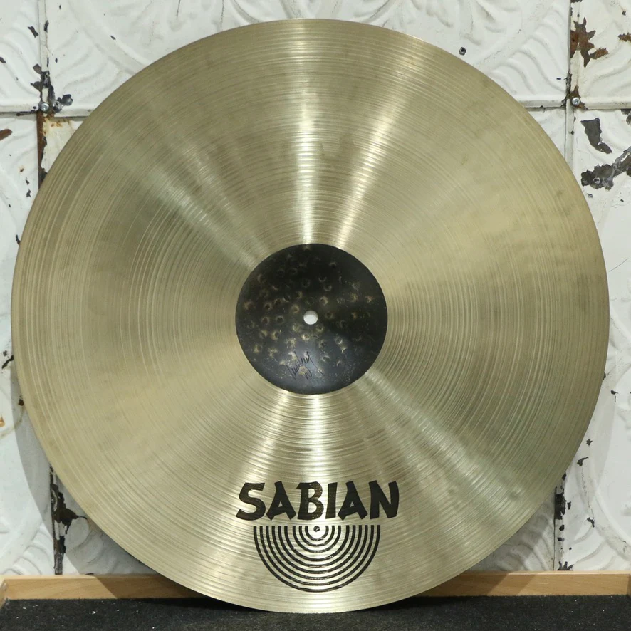 Used Sabian HH Raw Bell Dry Ride Cymbal 21in (3378g) - Image 2