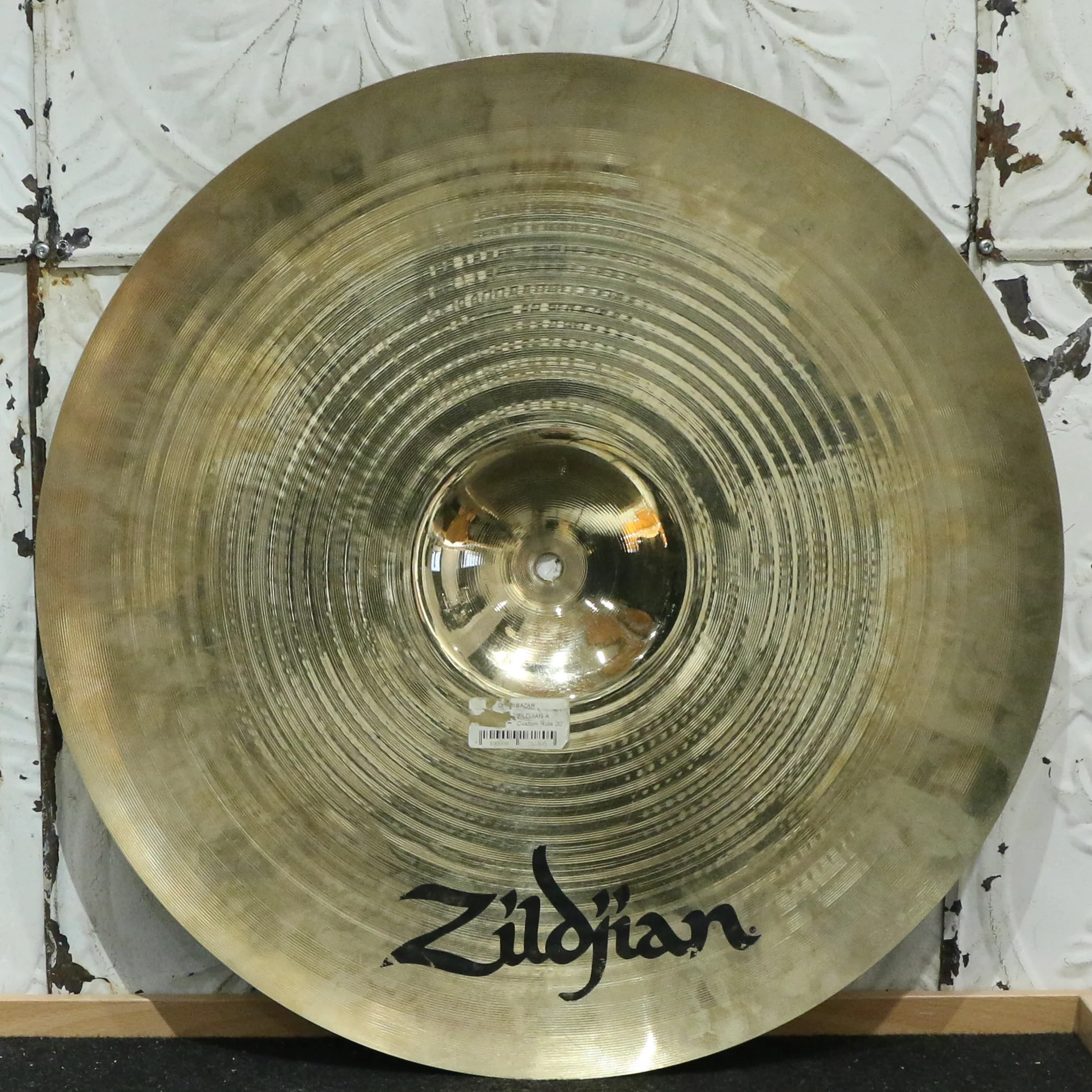 Used Zildjian A Custom Ride Cymbal (no logo) 20in (2654g) - Image 2