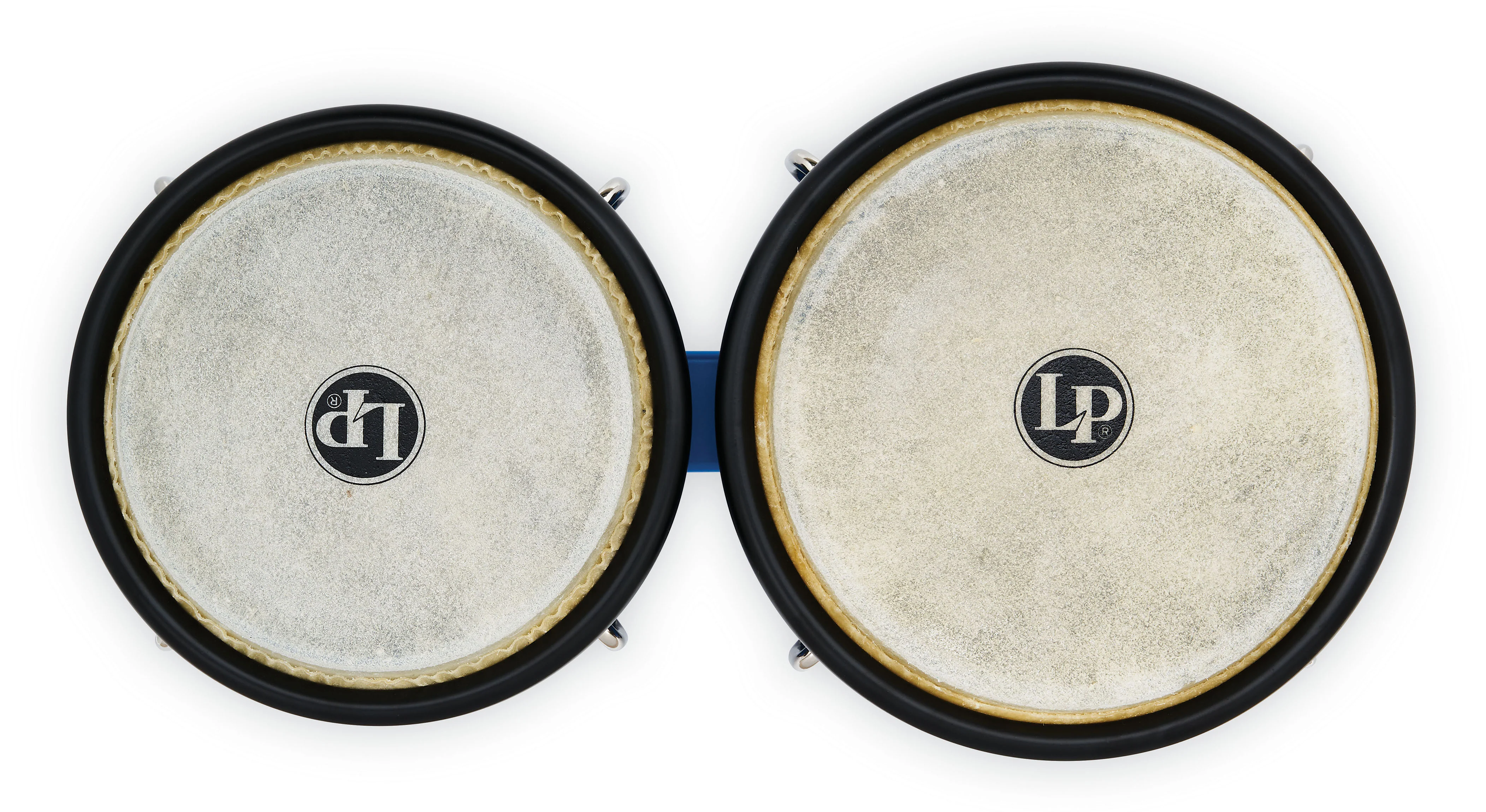 LP Discovery II Ultralight Series Bongos, Race Car Blue with Black HW, 6 ¼ - 7 ¼in - Image 6