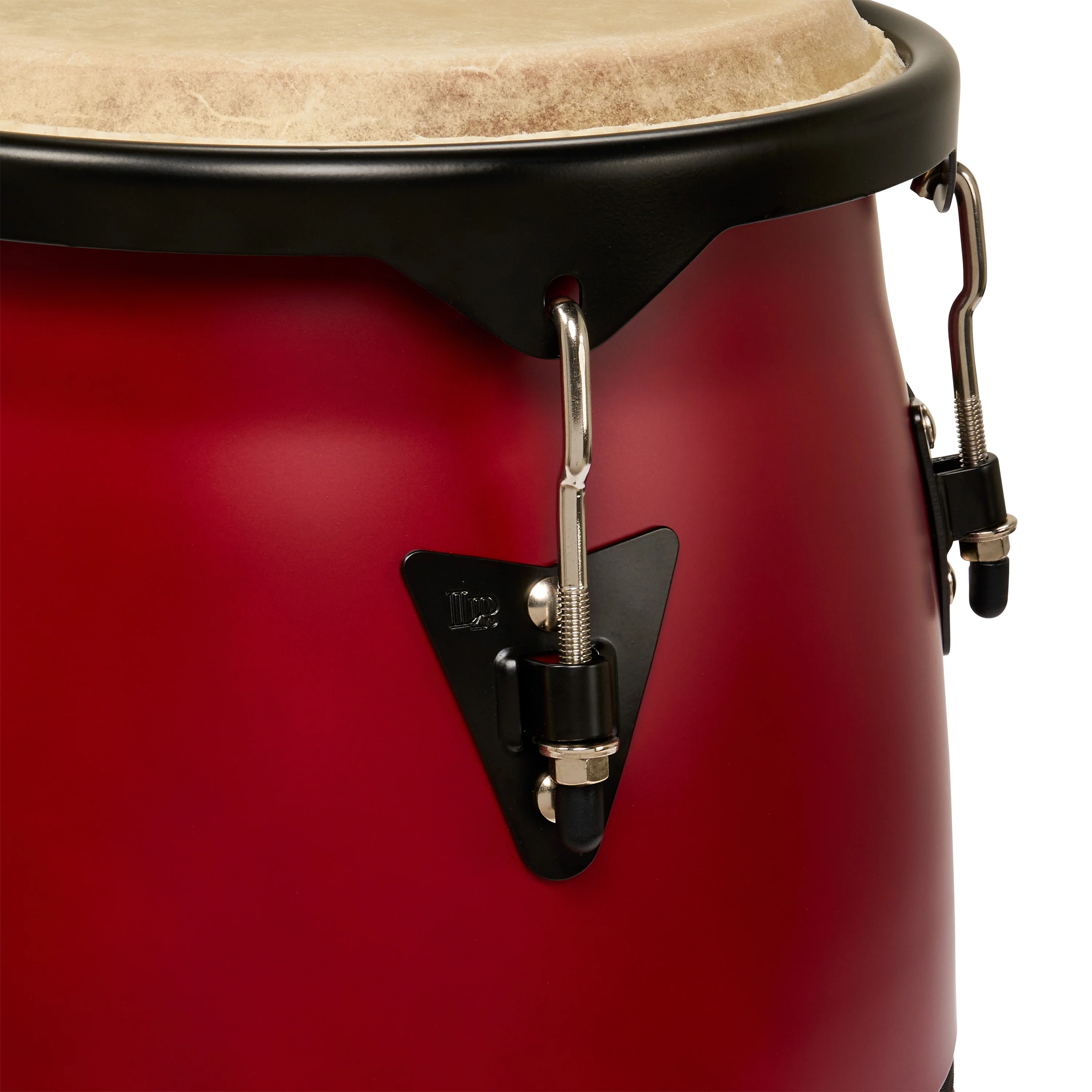 LP Discovery II Ultralight Series Conga set, Red w/ Black HW, 10-11inch - Image 5