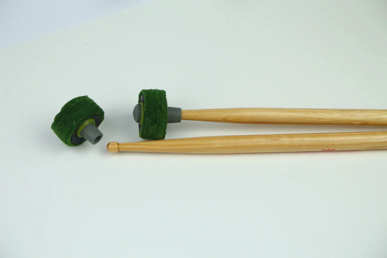 Dragonfly Percussion Stick Toppers, Soft Flannel - Image 2