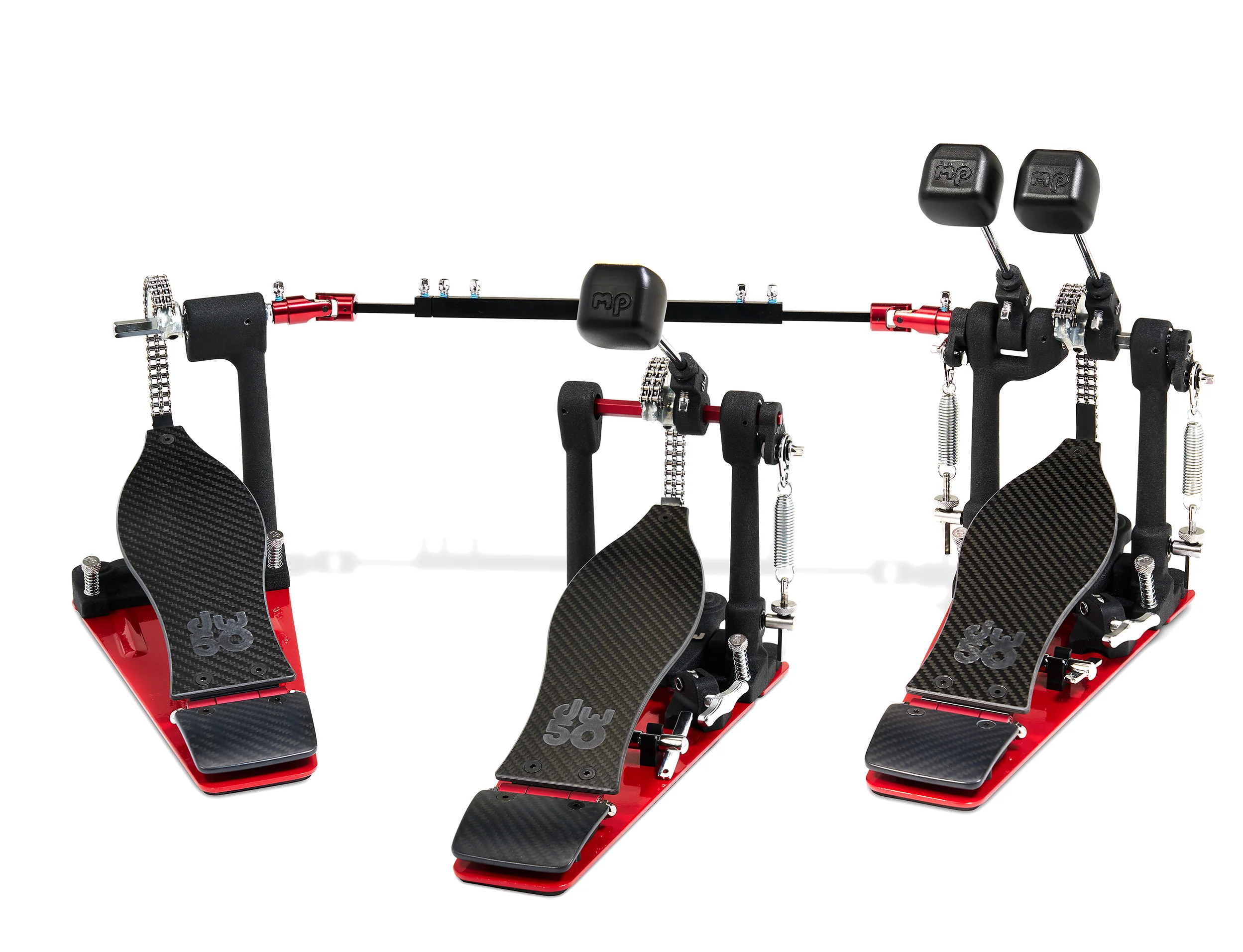 DW 50th Anniversary Carbon Fiber Bass Drum Pedal - Image 8