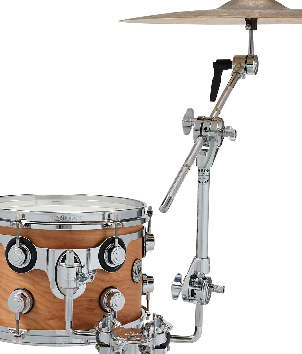 DW 799 Cymbal Arm with Double Clamp - Clamshell - Image 4
