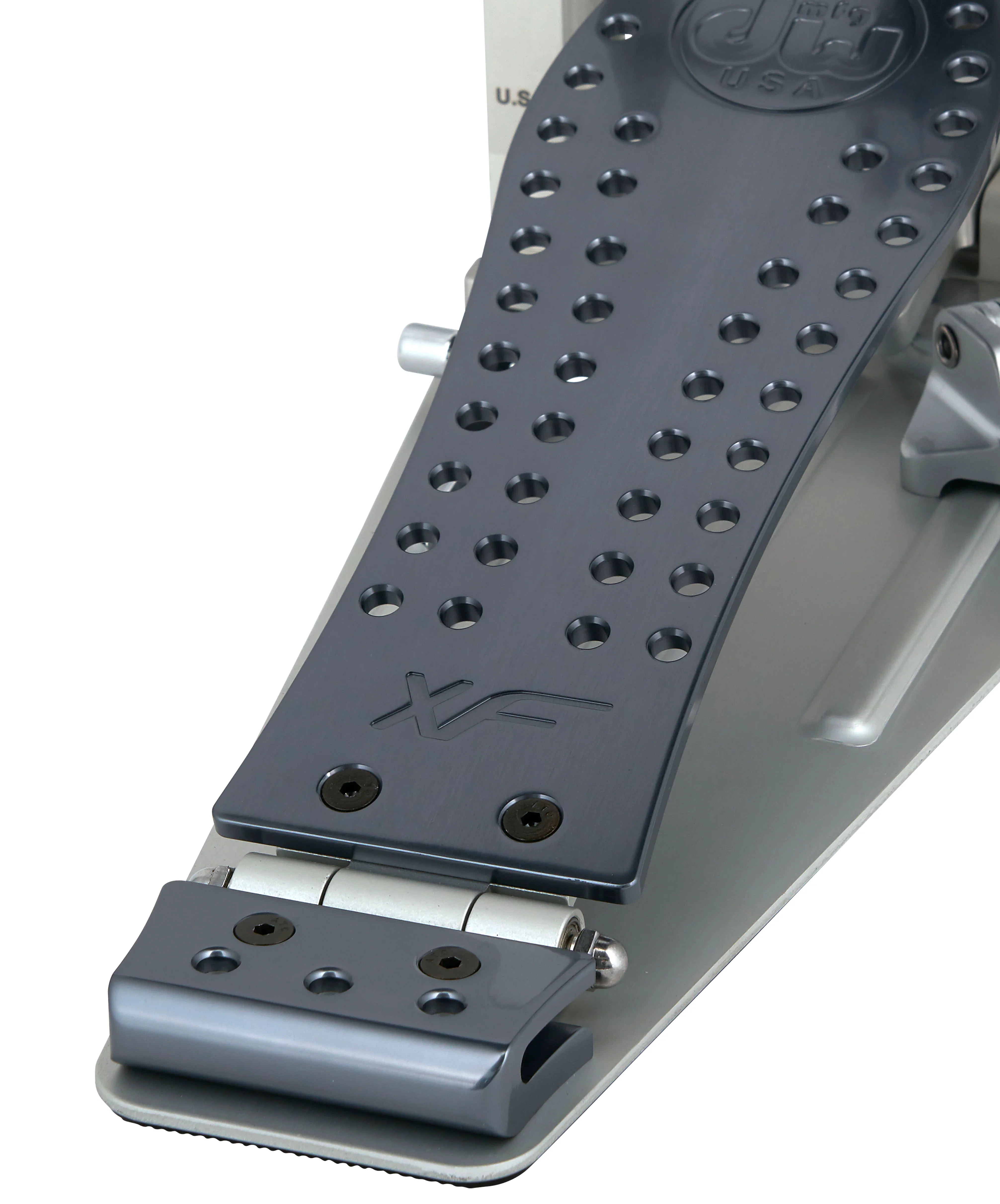 DW DWCPMDDXF Machined Direct Drive Single Bass Drum Pedal extended footboard - Image 3