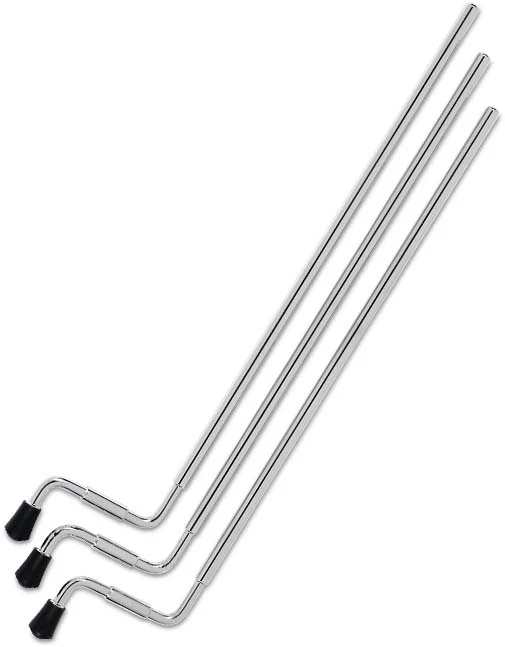 DW DWSMFLT21ALCR Tom Legs, 21", Aluminum (3 Pk) - Image 2