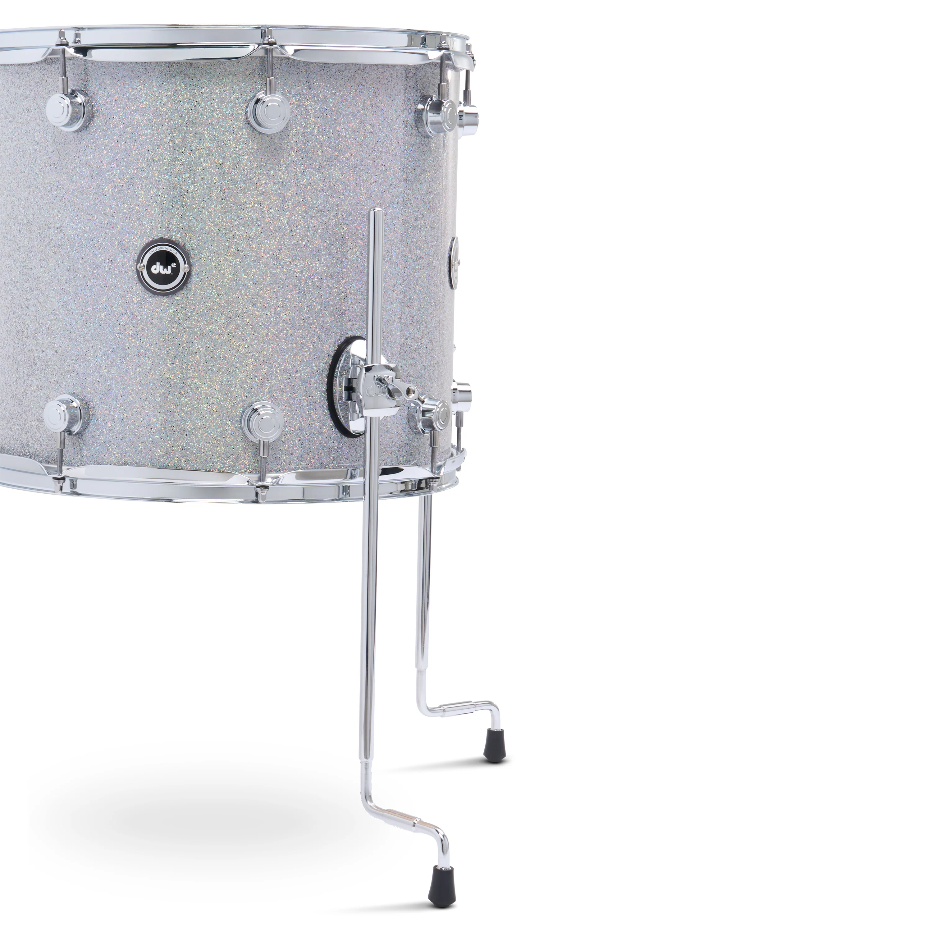 DWe 5-piece Kit Bundle with Roland Cymbals, Hardware & V71 Module - Diamond Nebula - Image 6