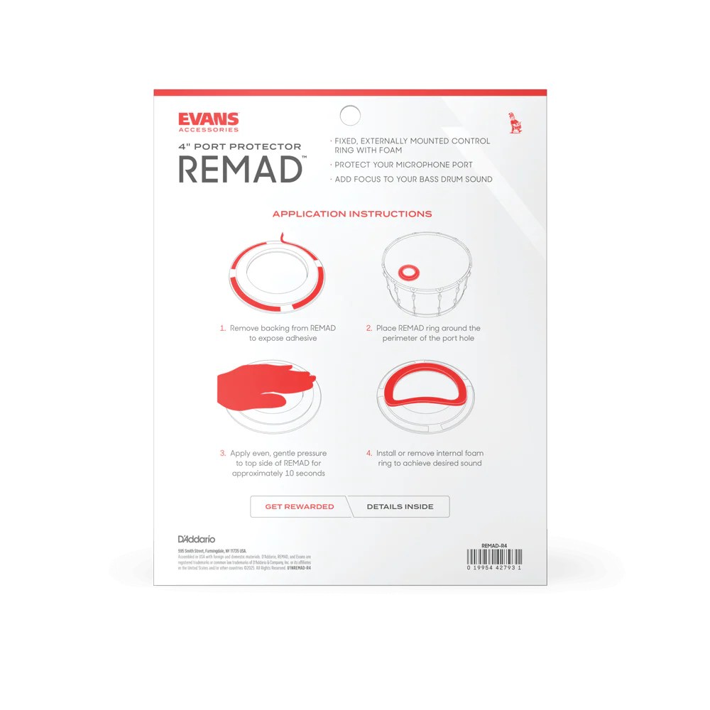 Evans REMAD Port Hole Protector 4inch - Image 3