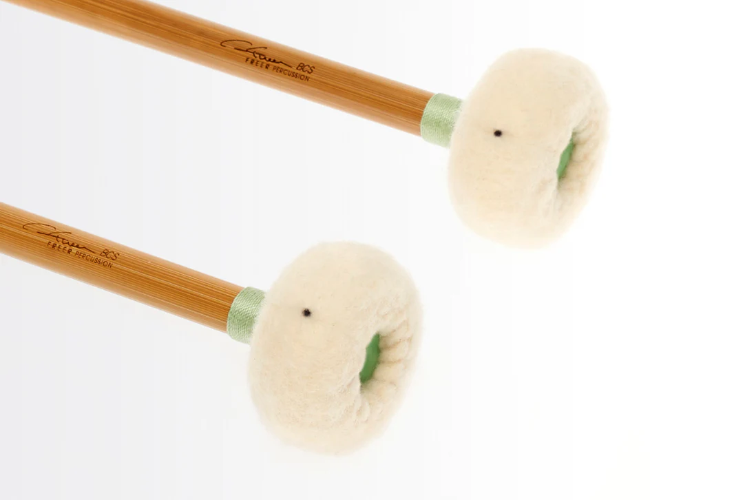 Freer Percussion BCS SOFT Bamboo Cork Core With Thick German Felt Timpani - Image 2