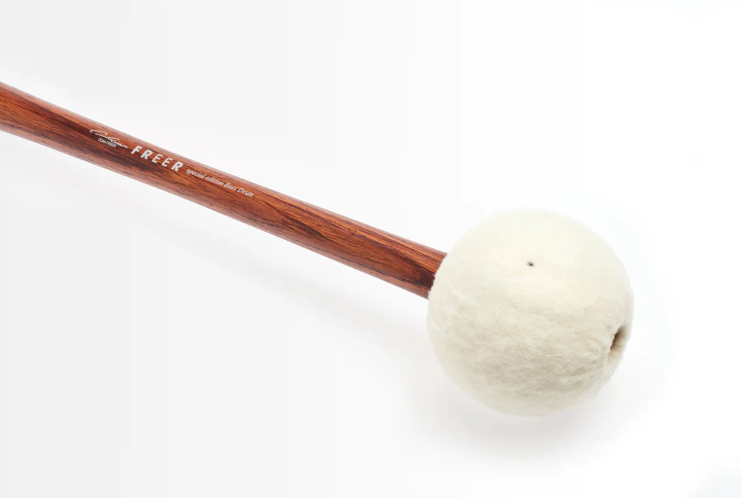Freer Percussion BD5R Extra Large Head Soft Bass Drum Mallet - Image 3
